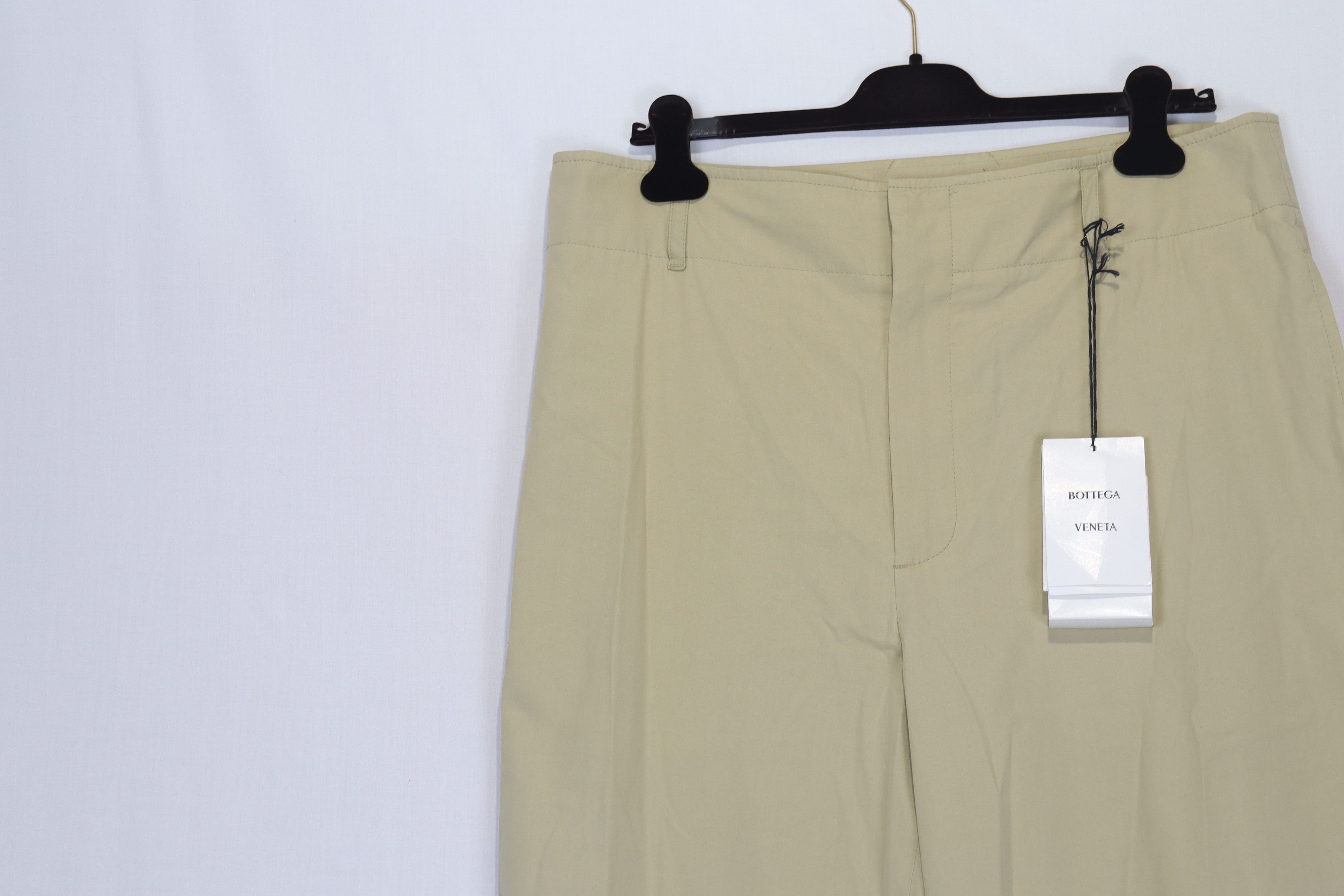 Bottega Veneta o1rshd11223 Adjust Back Stretch Pant in Beige / Travertine Size US 36 / EU 52 - 6 Thumbnail