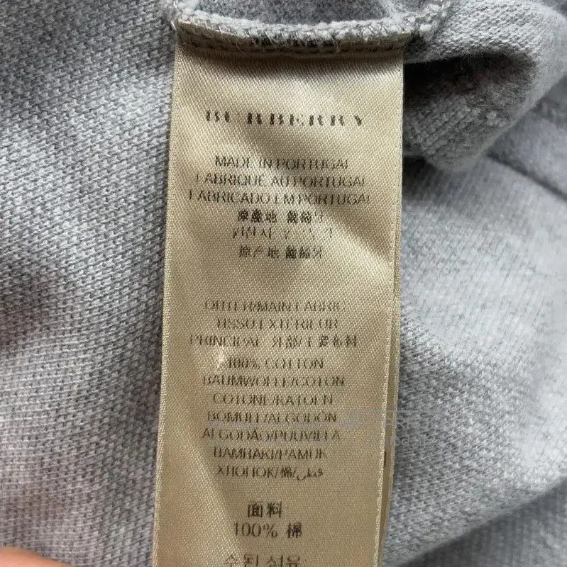 Burberry Burberry Gray Long Sleeve Sweatshirt for Women. Size M / US 6-8 / IT 42-44 - 4 Thumbnail