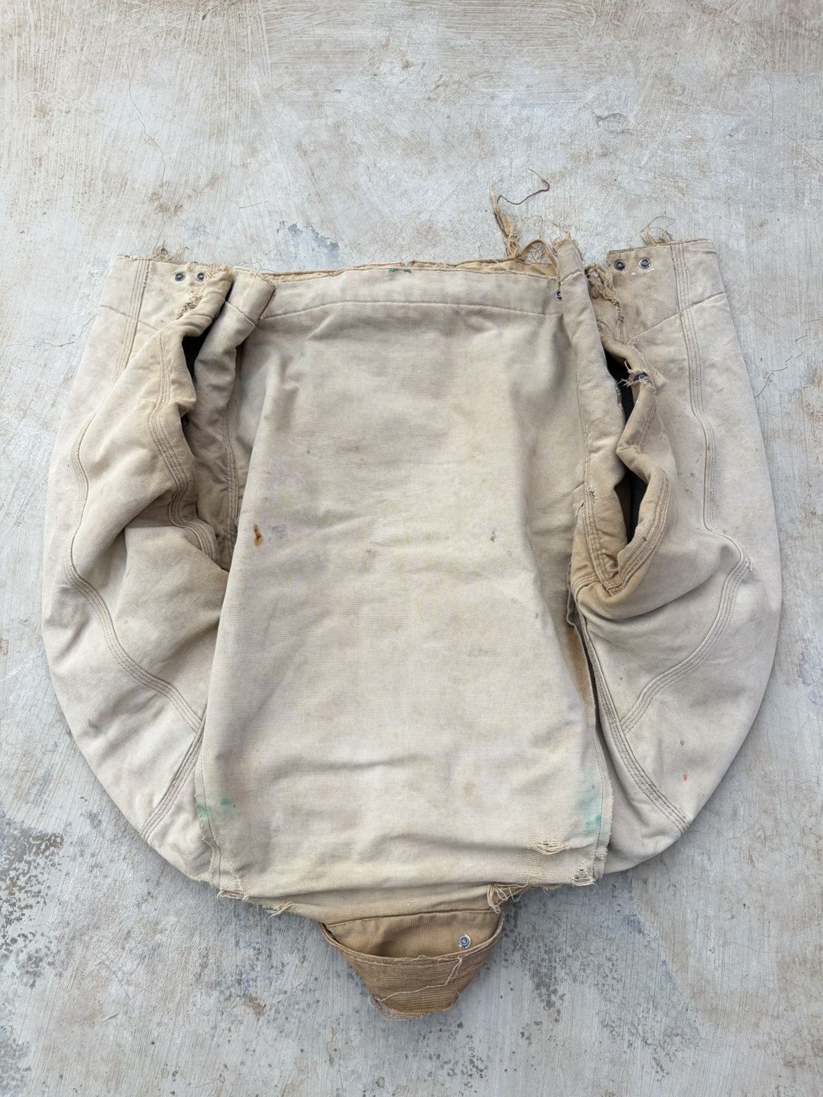 Carhartt Vintage 90s Sunfaded Thrashed Carhartt Detroit Jacket Size US S / EU 44-46 / 1 - 6 Thumbnail