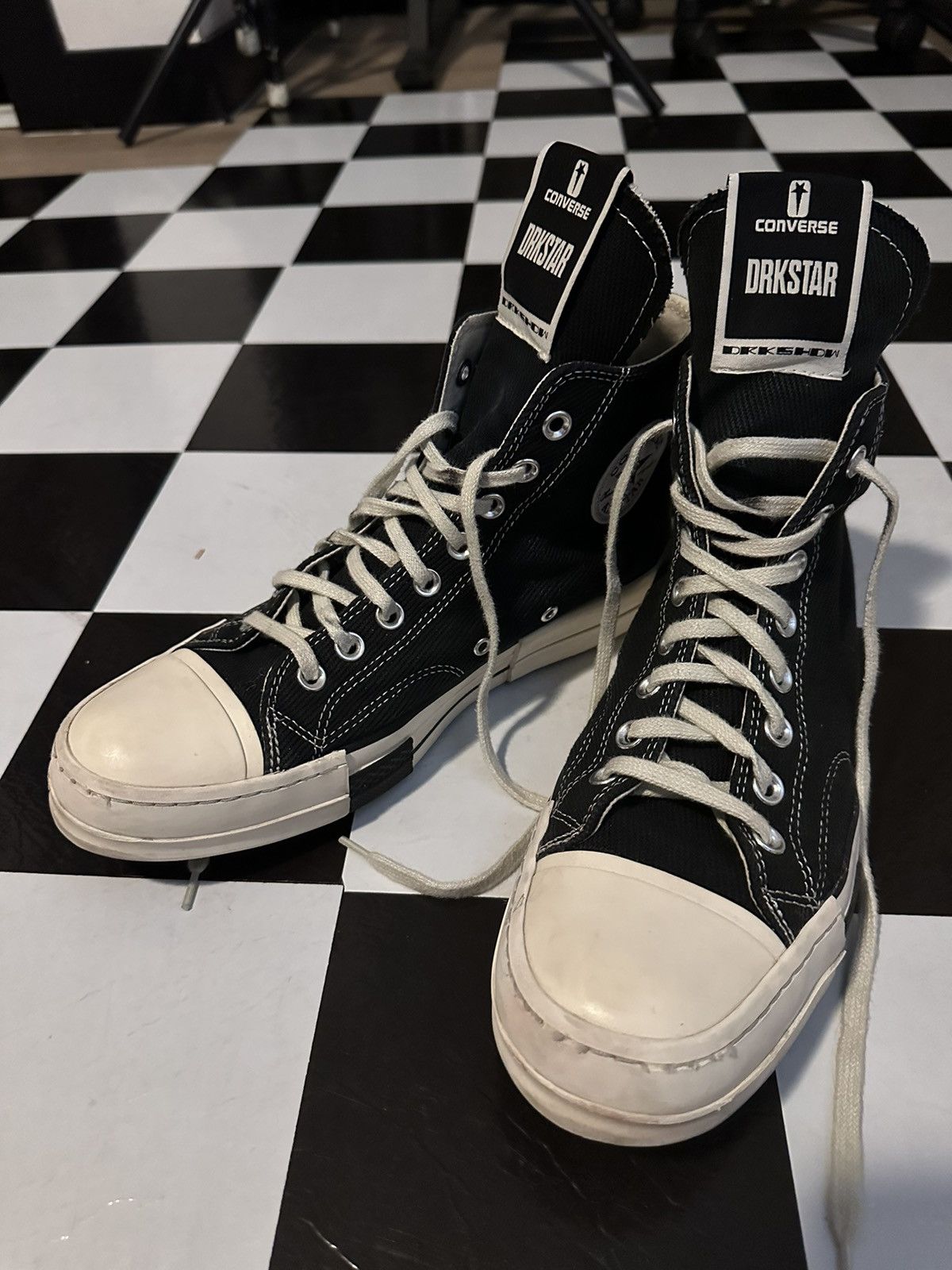 Converse × Rick Owens Drkshdw Converse Rick Owens X DRKSHDW 