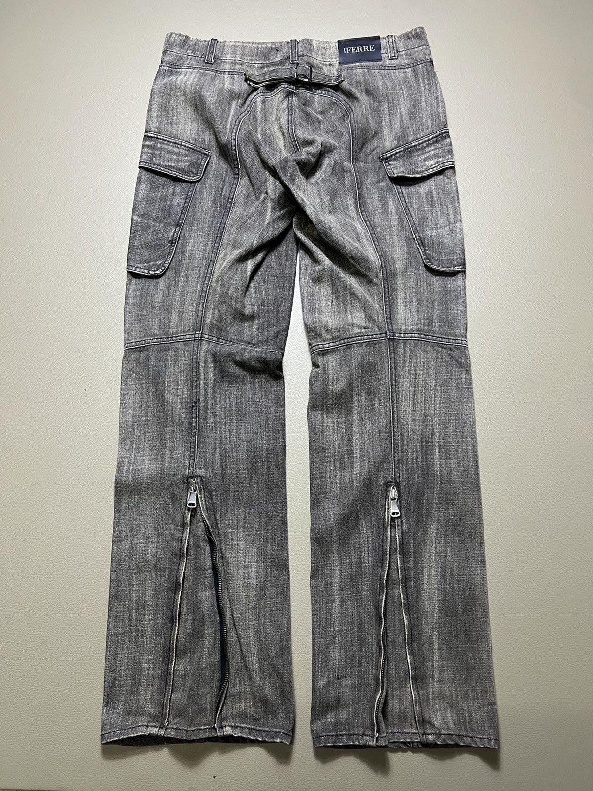 Ferre Ferre jeans Acid wash jeans Size US 36 / EU 52 - 1 Thumbnail