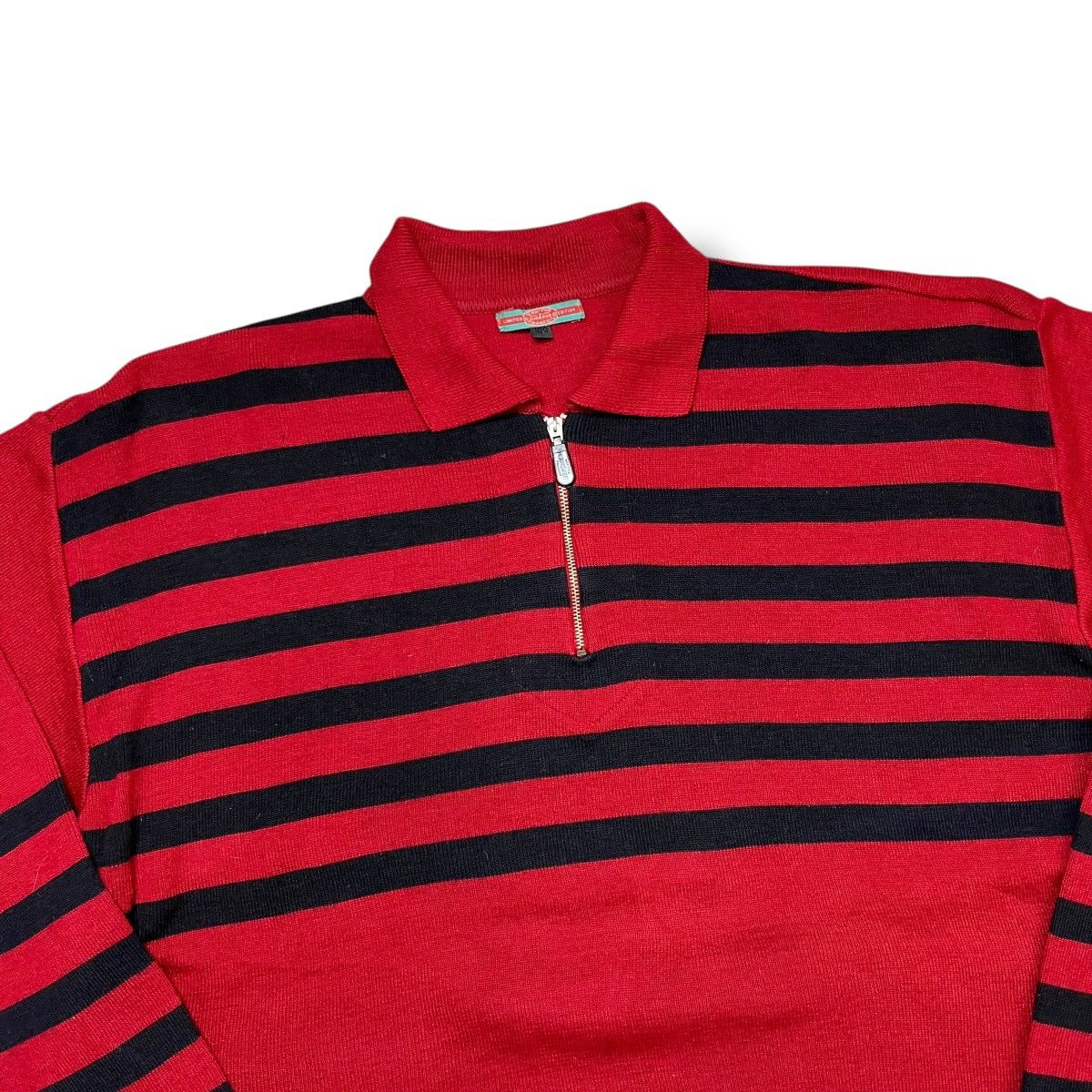 Marithe + Francois Girbaud Vintage Marithé + François Girbaud Knit Half Zip Size US L / EU 52-54 / 3 - 2 Thumbnail