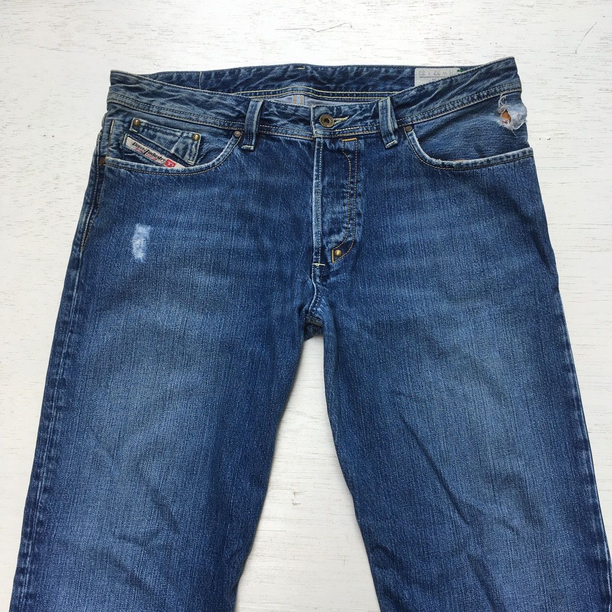 Diesel DIESEL SHAZOR DENIM JEANS FLARED MINI BOOTCUT Size US 36 / EU 52 - 9 Thumbnail