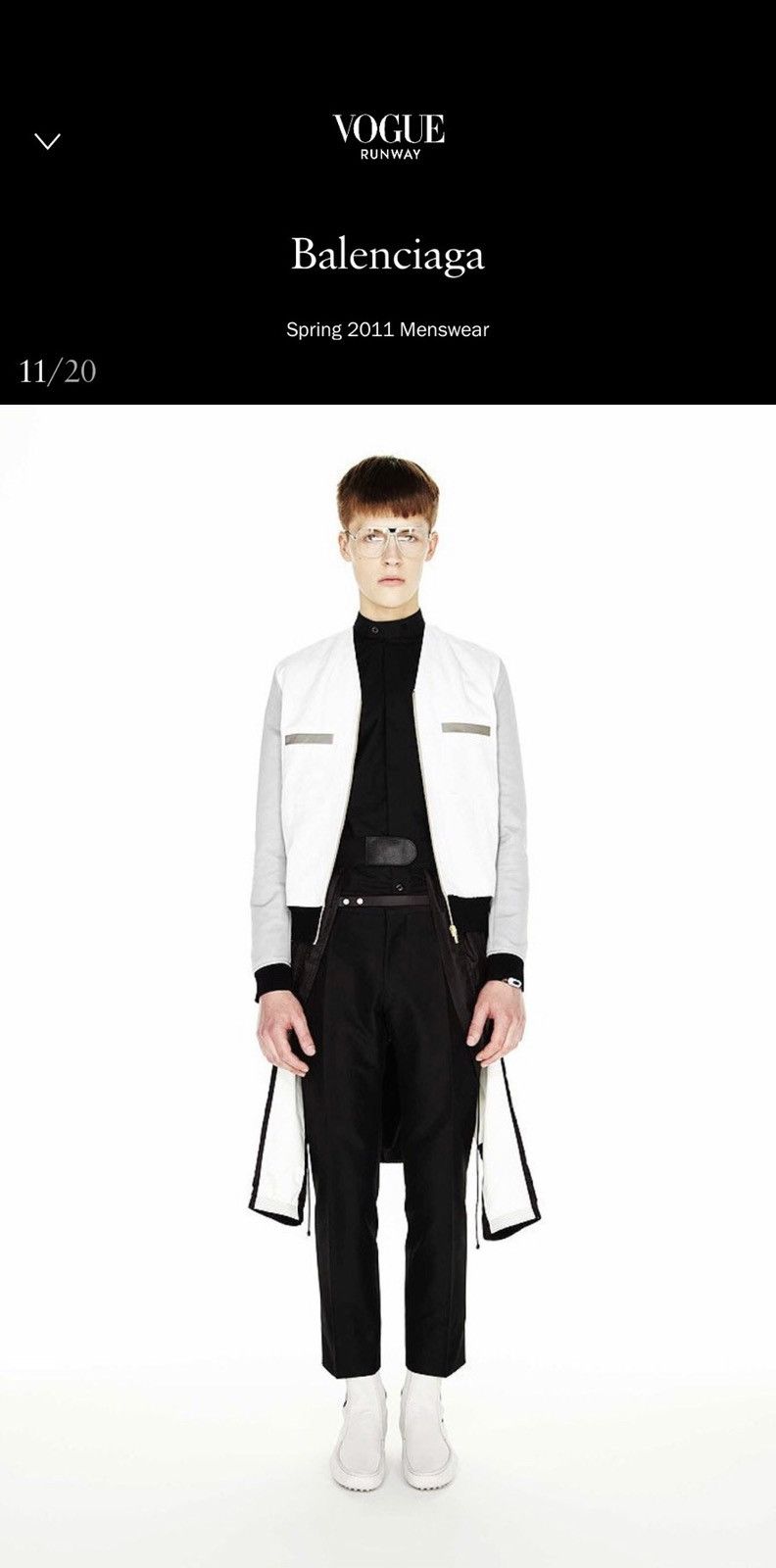 Balenciaga 2011SS BALENCIAGA RUNWAY JACKET Size US S / EU 44-46 / 1 - 1 Thumbnail