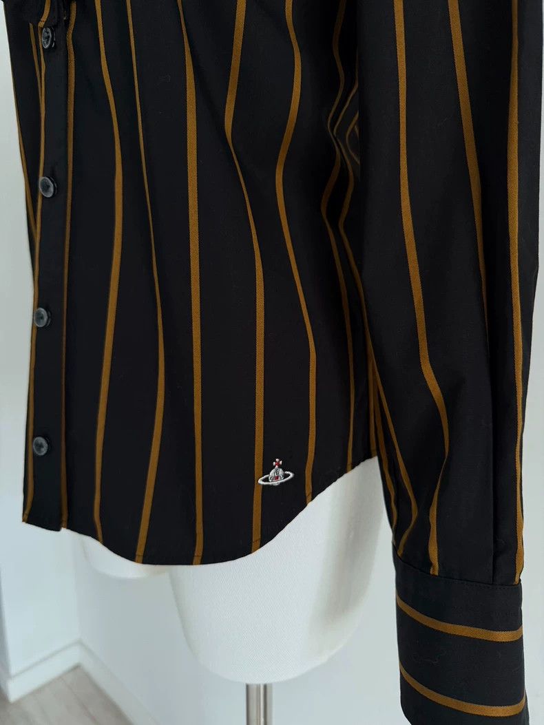 Vivienne Westwood Vivienne Westwood size02 Heart-shaped love black gold shirt Size S / US 4 / IT 40 - 4 Thumbnail