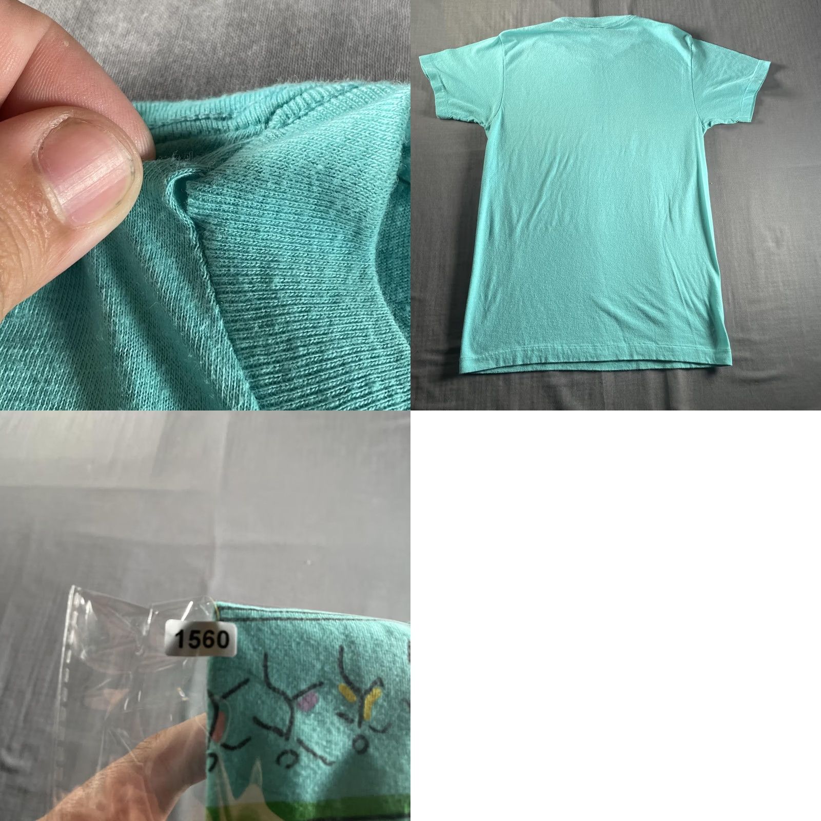Altea VINTAGE Pollak's 1987 San Francisco Bay to Breakers Shirt Mens Large Teal Run 80s USA Shirt Size US L / EU 52-54 / 3 - 8 Thumbnail