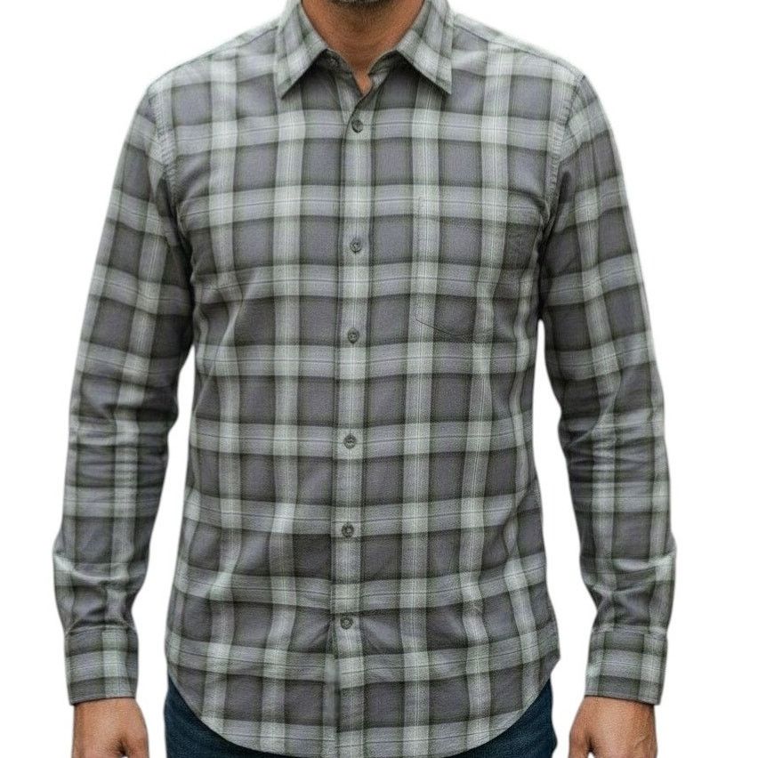 John Varvatos John Varvatos Star USA Plaid Shirt L Long Sleeve Button up Size US L / EU 52-54 / 3 - 1 Thumbnail