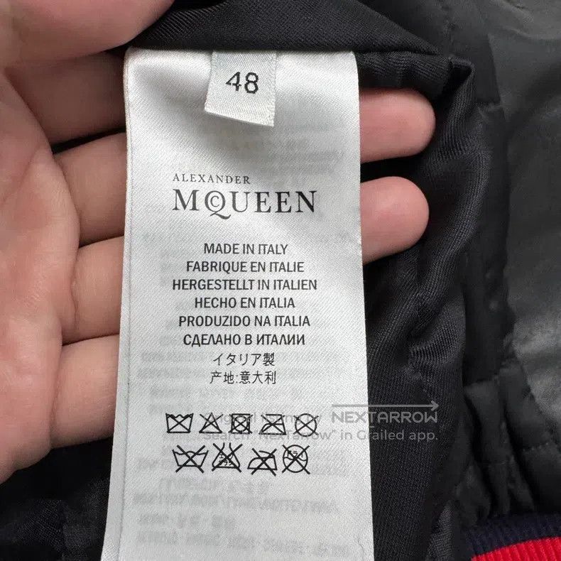 Alexander McQueen Alexander Mcqueen Embroidered skull leather jacket Size US M / EU 48-50 / 2 - 4 Thumbnail