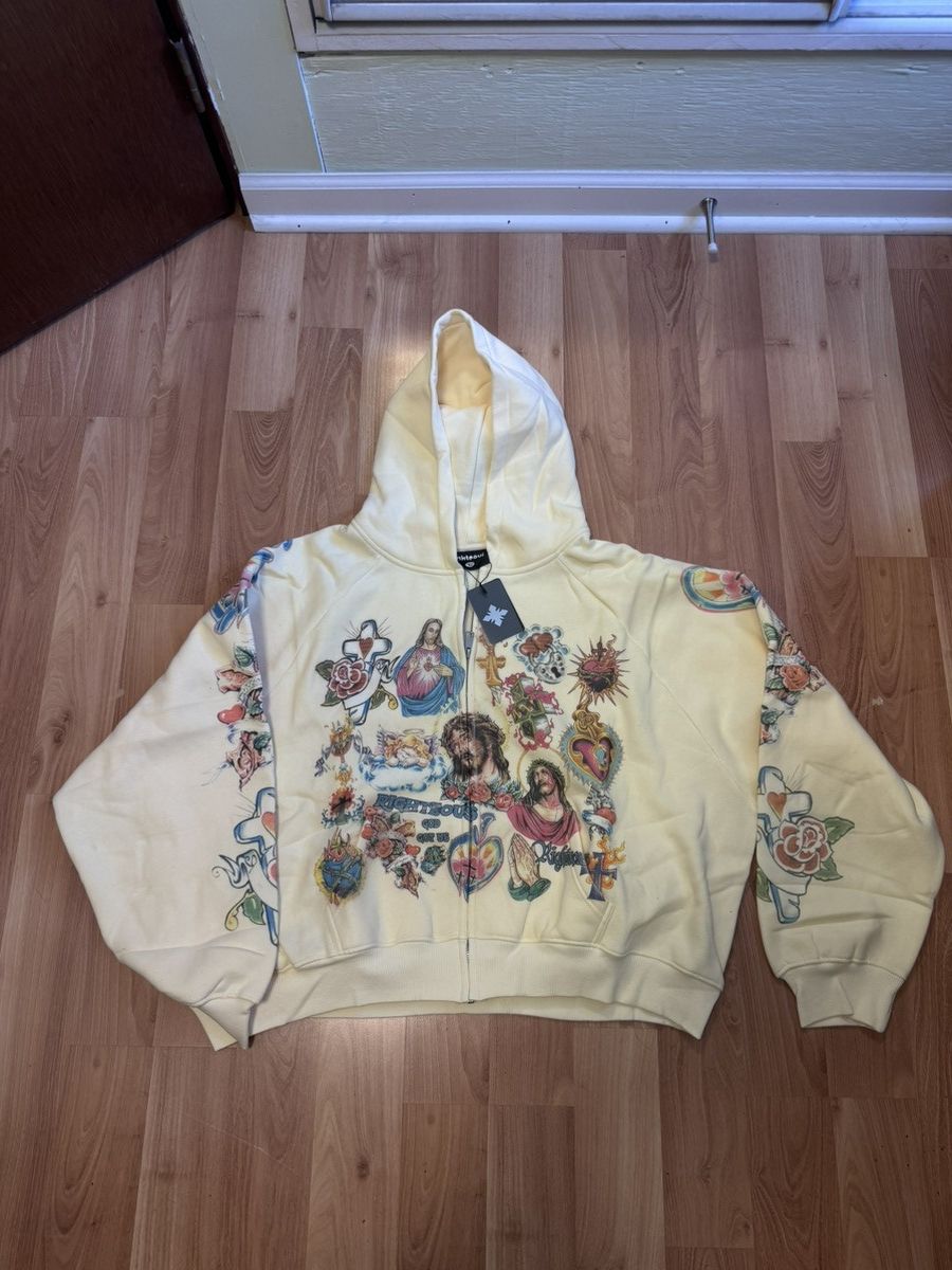 Other We Are Righteous Jesus Zip Up Yellow Size US L / EU 52-54 / 3 - 1 Thumbnail
