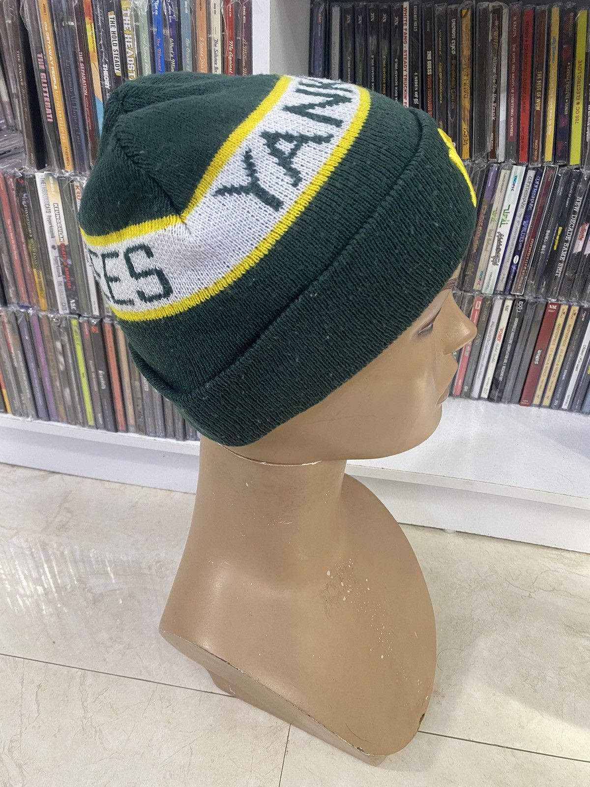 New York Yankees × Vintage 💥NEW YORK YANKEES NY beanie hat cap Size ONE SIZE - 2 Thumbnail