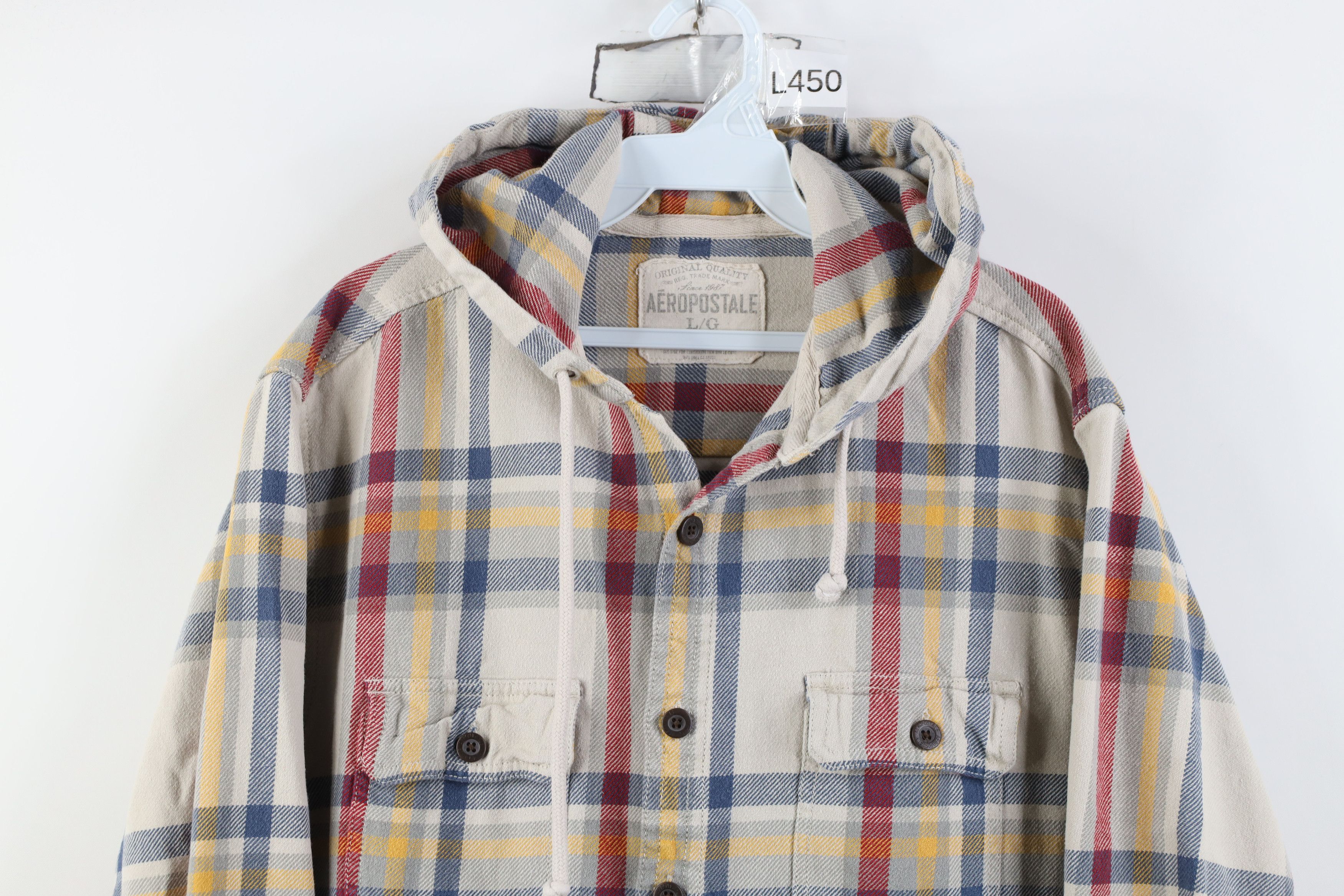 Aeropostale Vintage Y2K Aeropostale Button Shirt Jacket Jac Shirt Size US L / EU 52-54 / 3 - 2 Thumbnail
