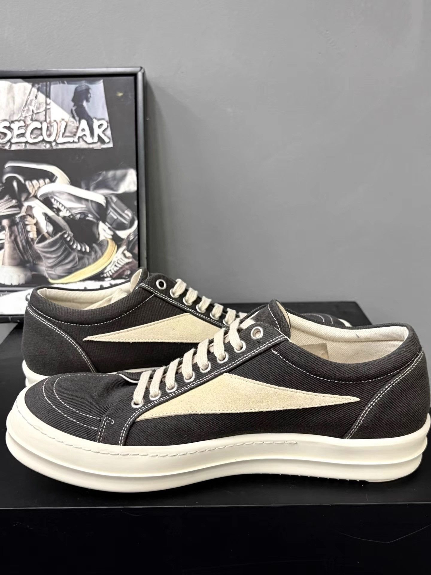 Rick Owens Rick Owens RO Jumbo Vans Sneakers K34 Size US 7 / IT 37 - 5 Thumbnail