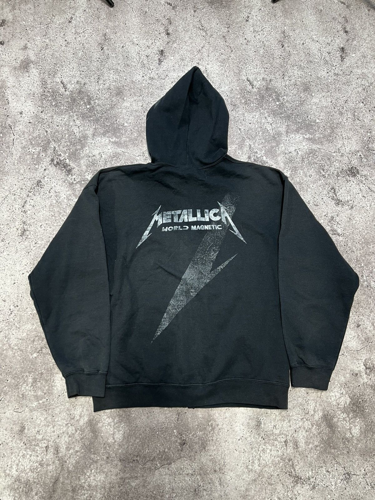 Band Tees Vintage 00s Metallica Zip Hoodie Logo Graphics Size US L / EU 52-54 / 3 - 5 Thumbnail