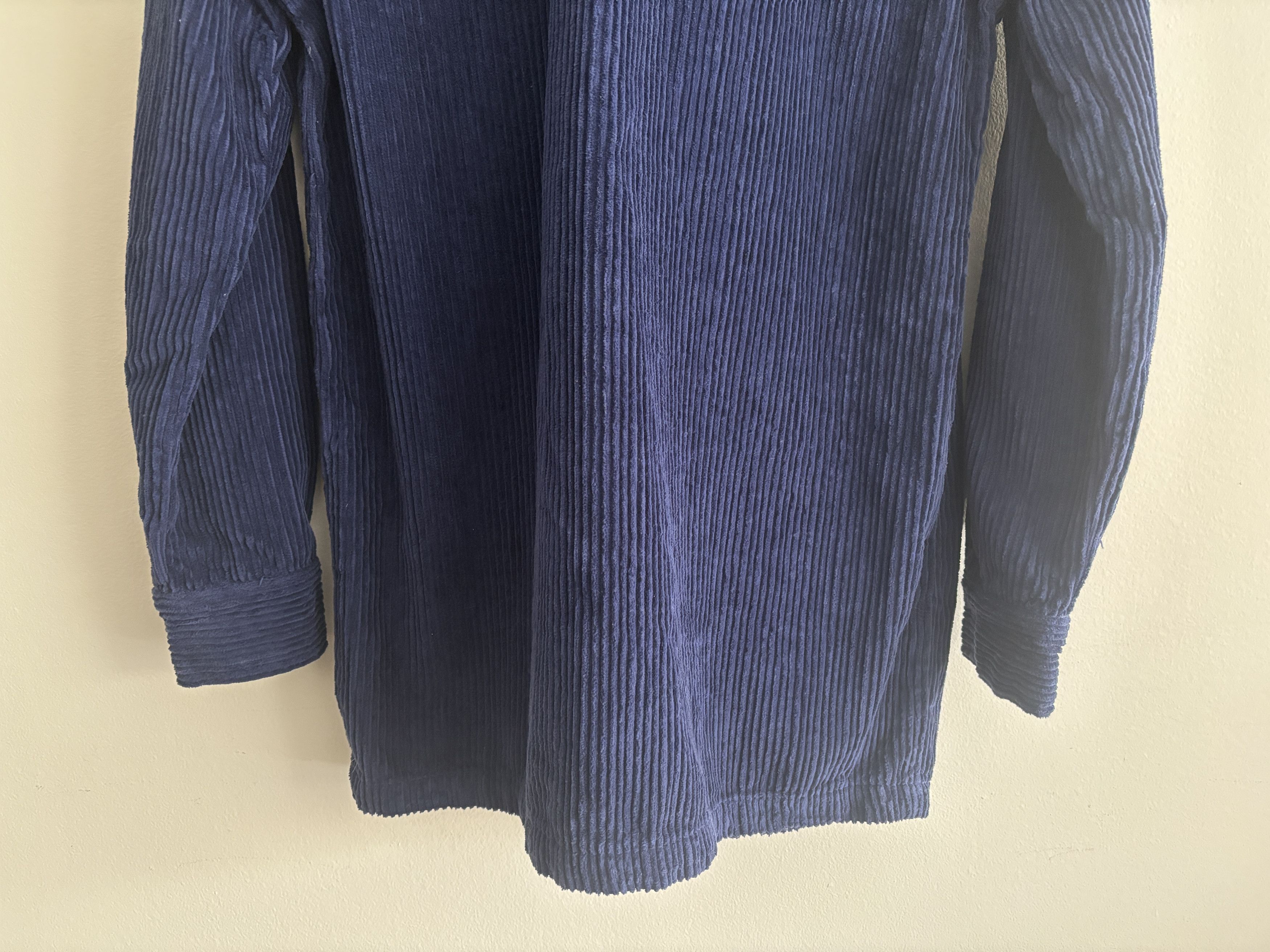 Benson $225 Corduroy Blue Snap Button Overshirt Shirt Jacket Size US S / EU 44-46 / 1 - 5 Thumbnail