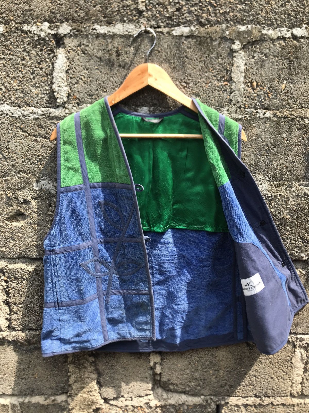 Annikki Karvinen ⚡️Vintage Annikki Karvinen Findland Handmade Vest Size US S / EU 44-46 / 1 - 5 Thumbnail