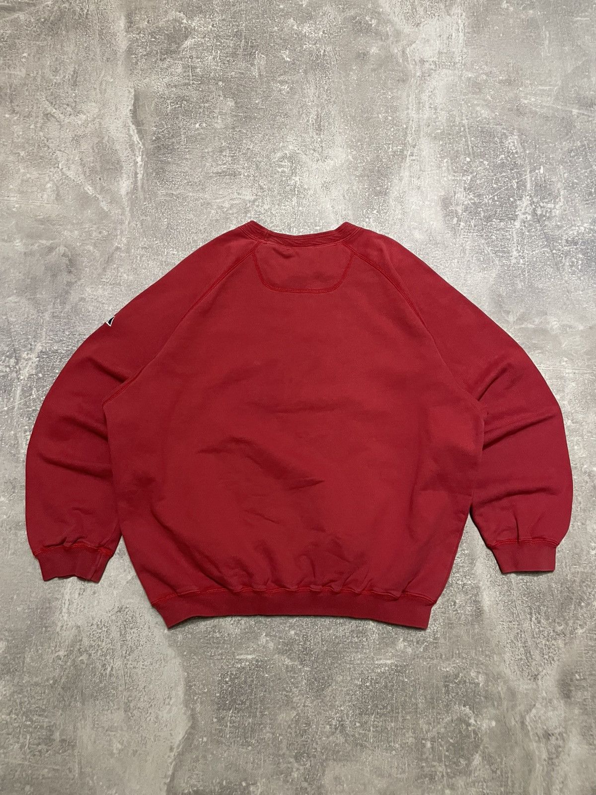Adidas × Vintage Vintage Adidas Big Embroider Logo Boxy Baggy Sweatshirt 90s Size US L / EU 52-54 / 3 - 11 Thumbnail
