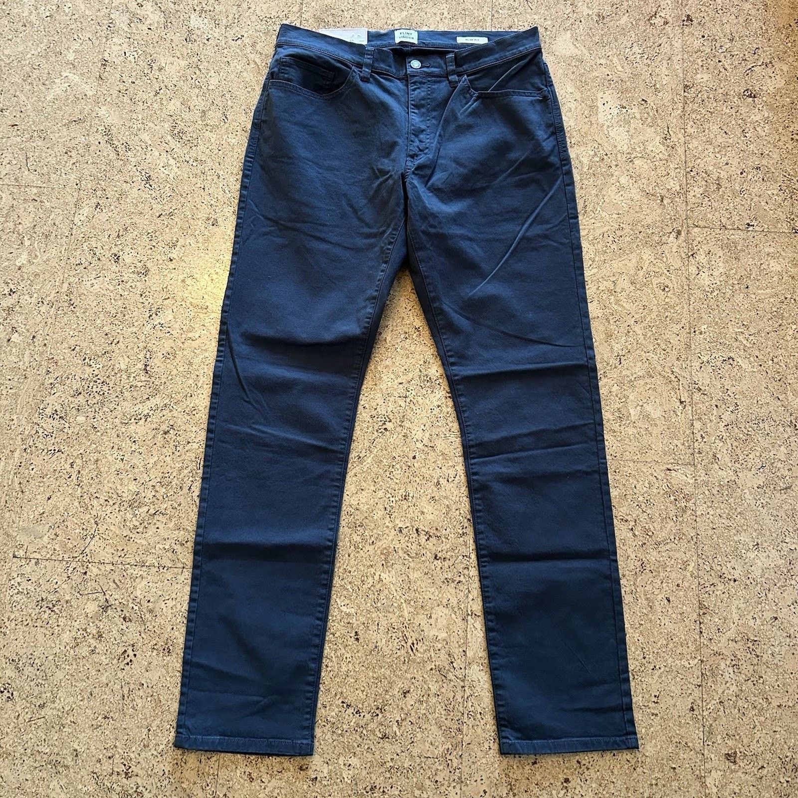 Flint And Tinder NEW Huckberry 365 Slim Fit Stretch Chino Pants 33x32 Size US 33 - 1 Thumbnail