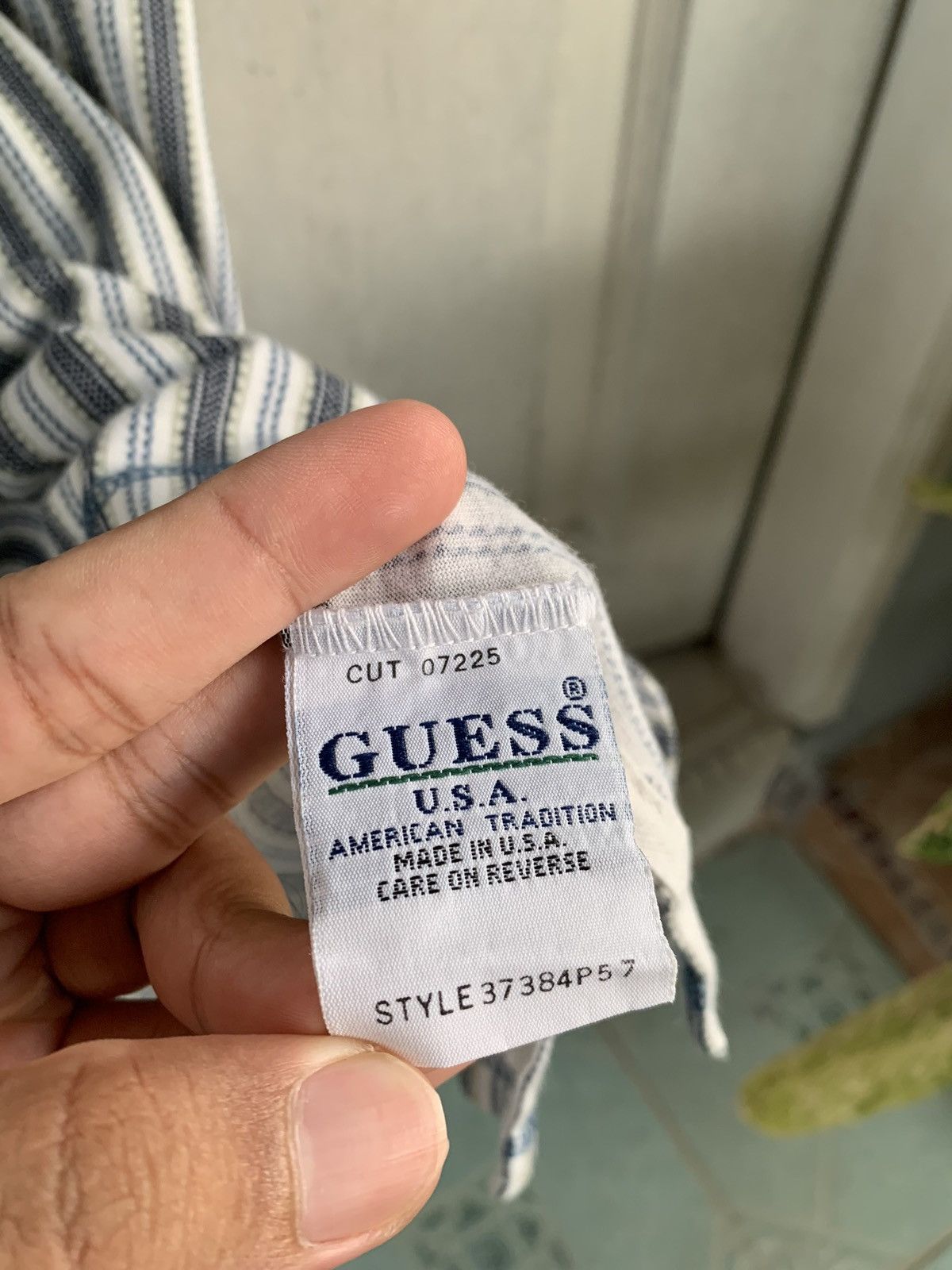Guess Retro Guess Stripe Ringer Size US L / EU 52-54 / 3 - 6 Thumbnail