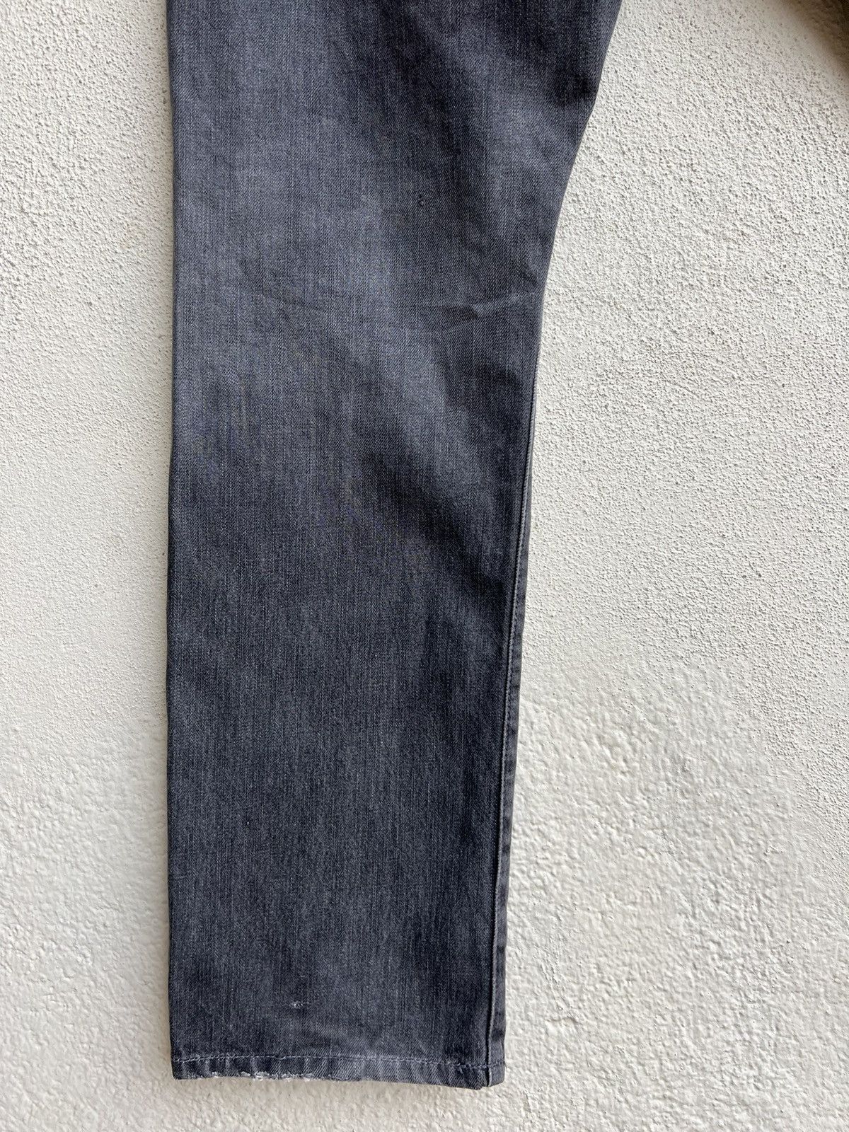 Designer ALGONQUINS Japan Distressed Punk Design Poem Denim Size US 32 / EU 48 - 16 Thumbnail