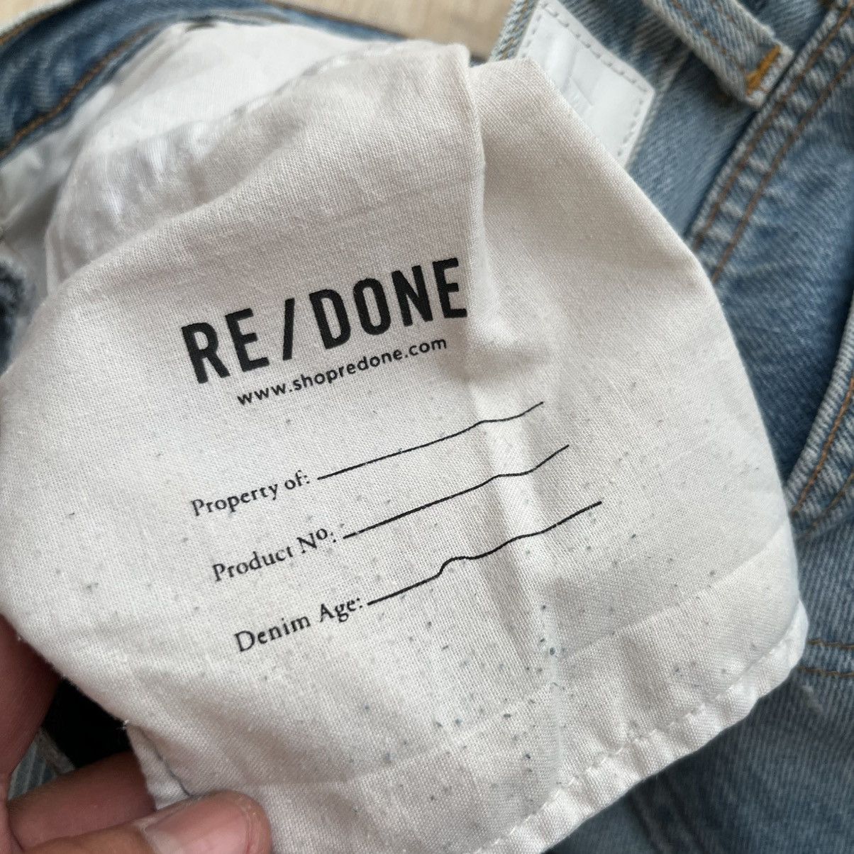 RE/DONE RE /DONE x LEVIS RECONSTRUCTED DISTRESSED WASHED DENIM Size 28" / US 6 / IT 42 - 5 Thumbnail