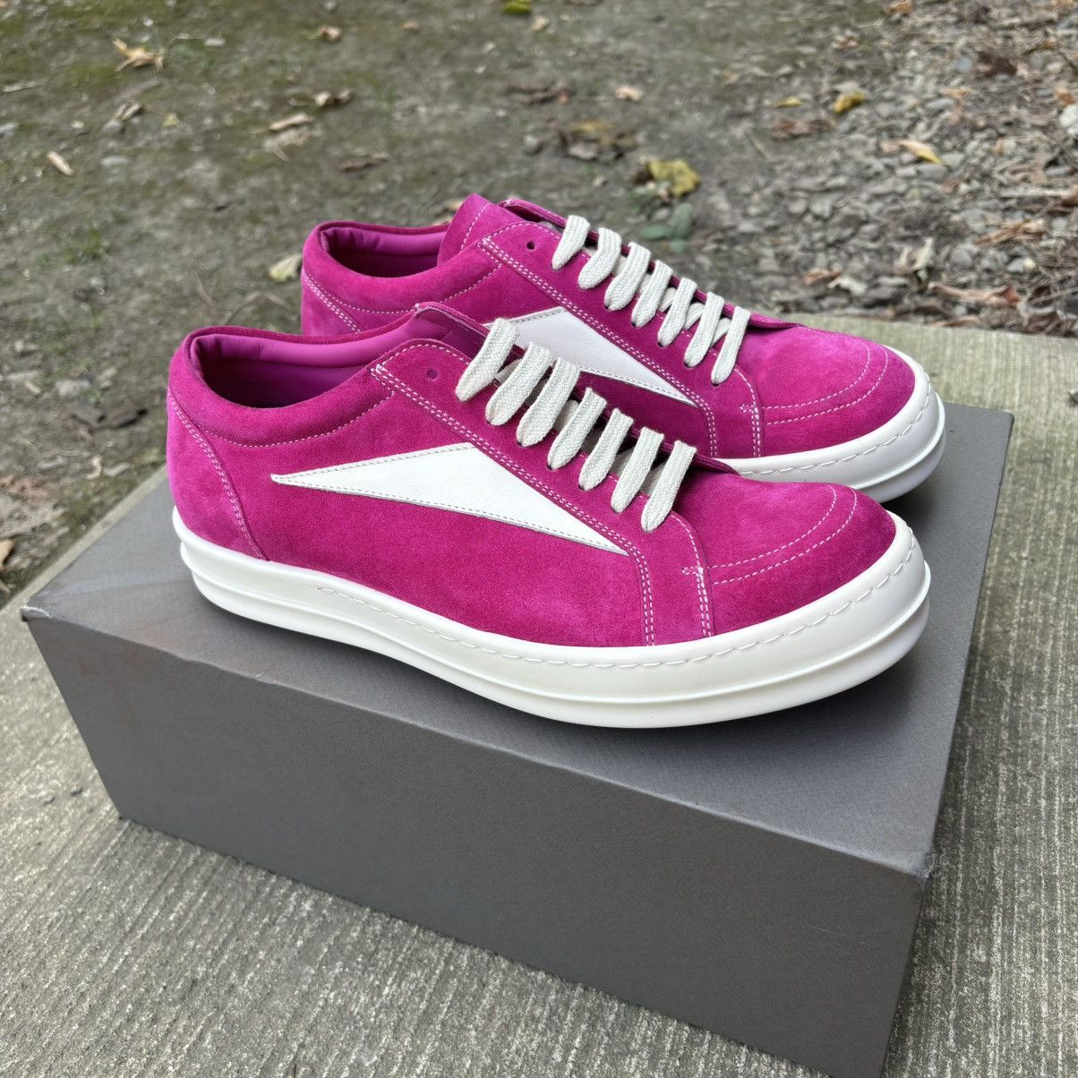 靴 42 RICK OWENS pink VANS VINTAGE SNEAKS 42 RICK OWENS pink VANS VINTAGE SNEAKS - メルカリ