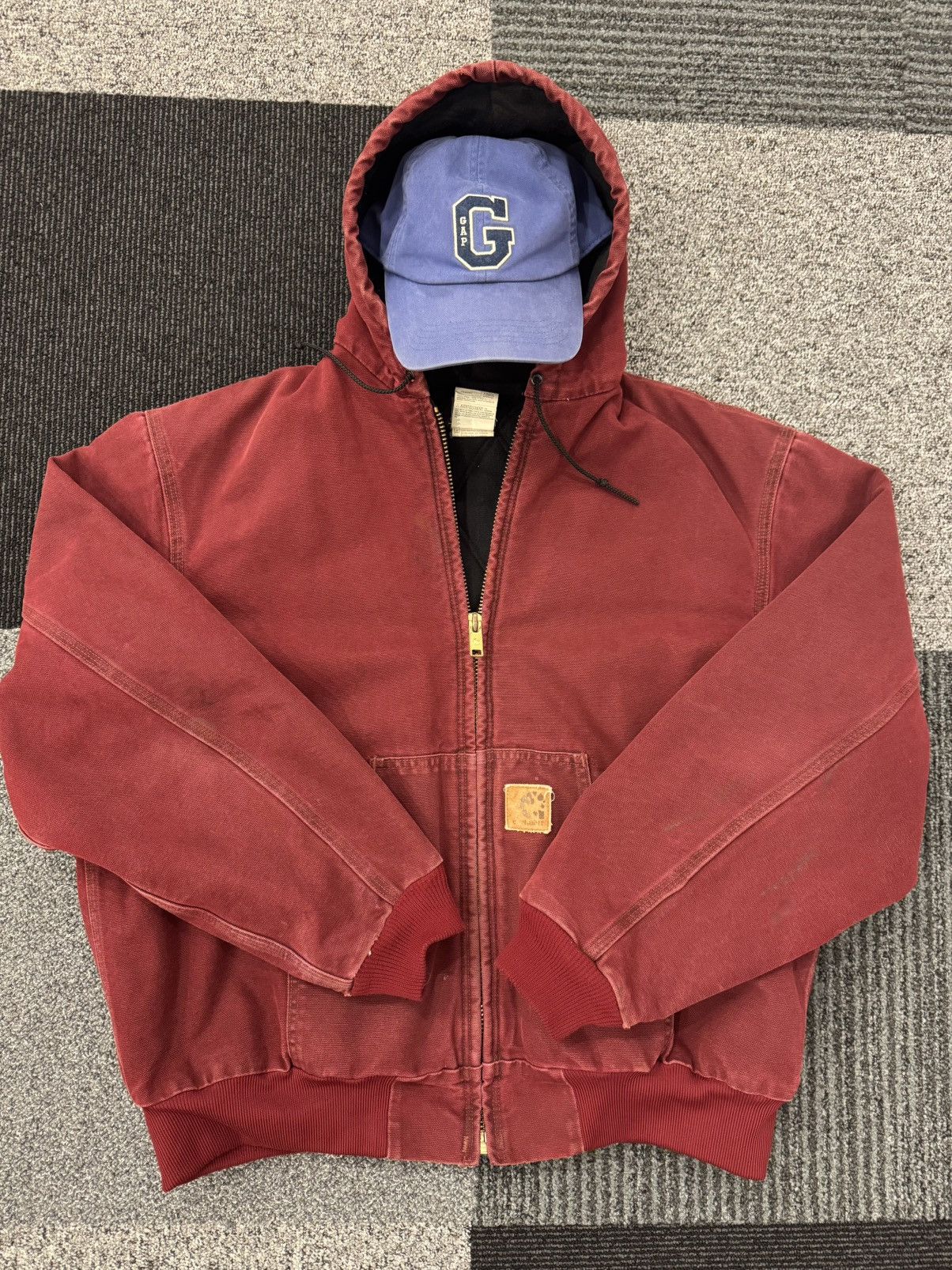 Carhartt Carhartt Active Jacket J68 CRI crimson usa vintage og