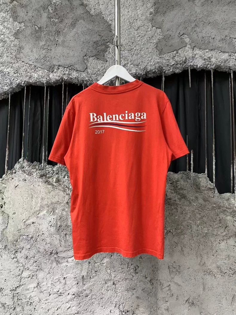 Balenciaga Balenciaga Red cola short sleeves Size US S / EU 44-46 / 1 - 2 Thumbnail