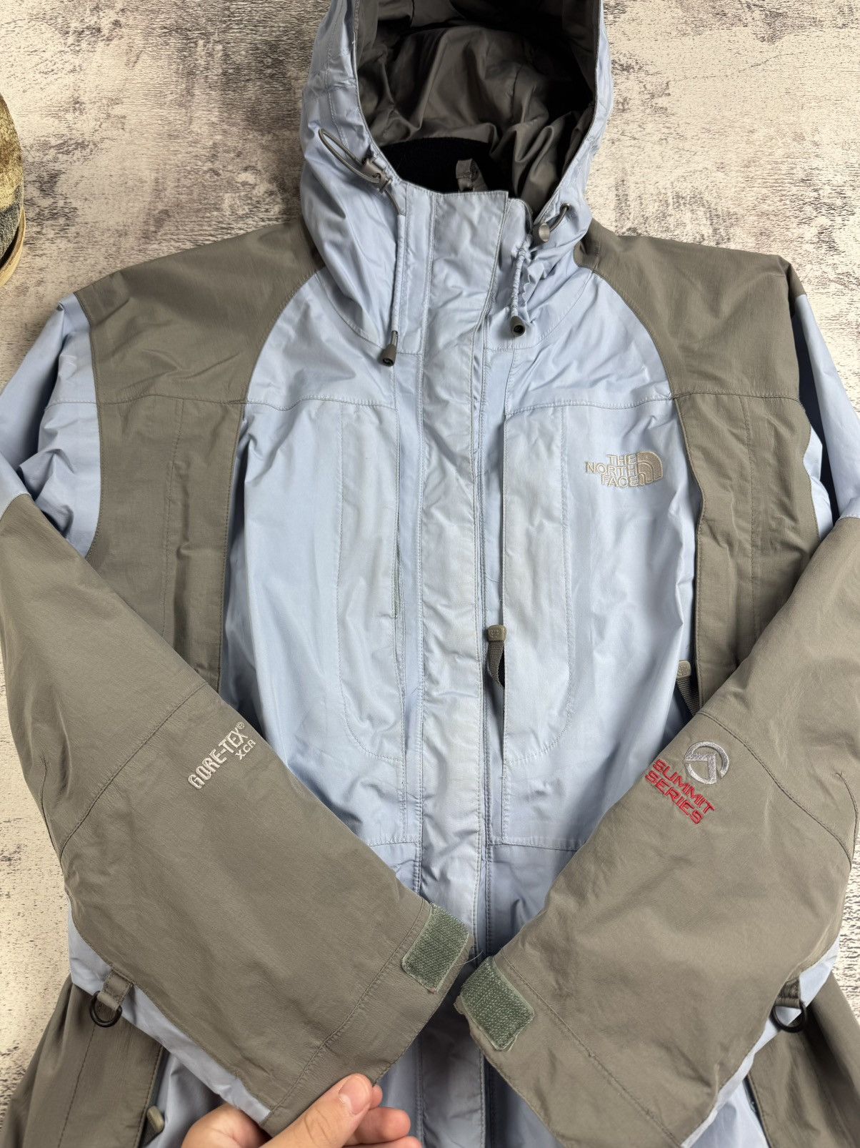 The North Face The North Face Gore-Tex Summit Series Women’s Medium Blue Zip Jacket Windbreaker Size M / US 6-8 / IT 42-44 - 9 Thumbnail