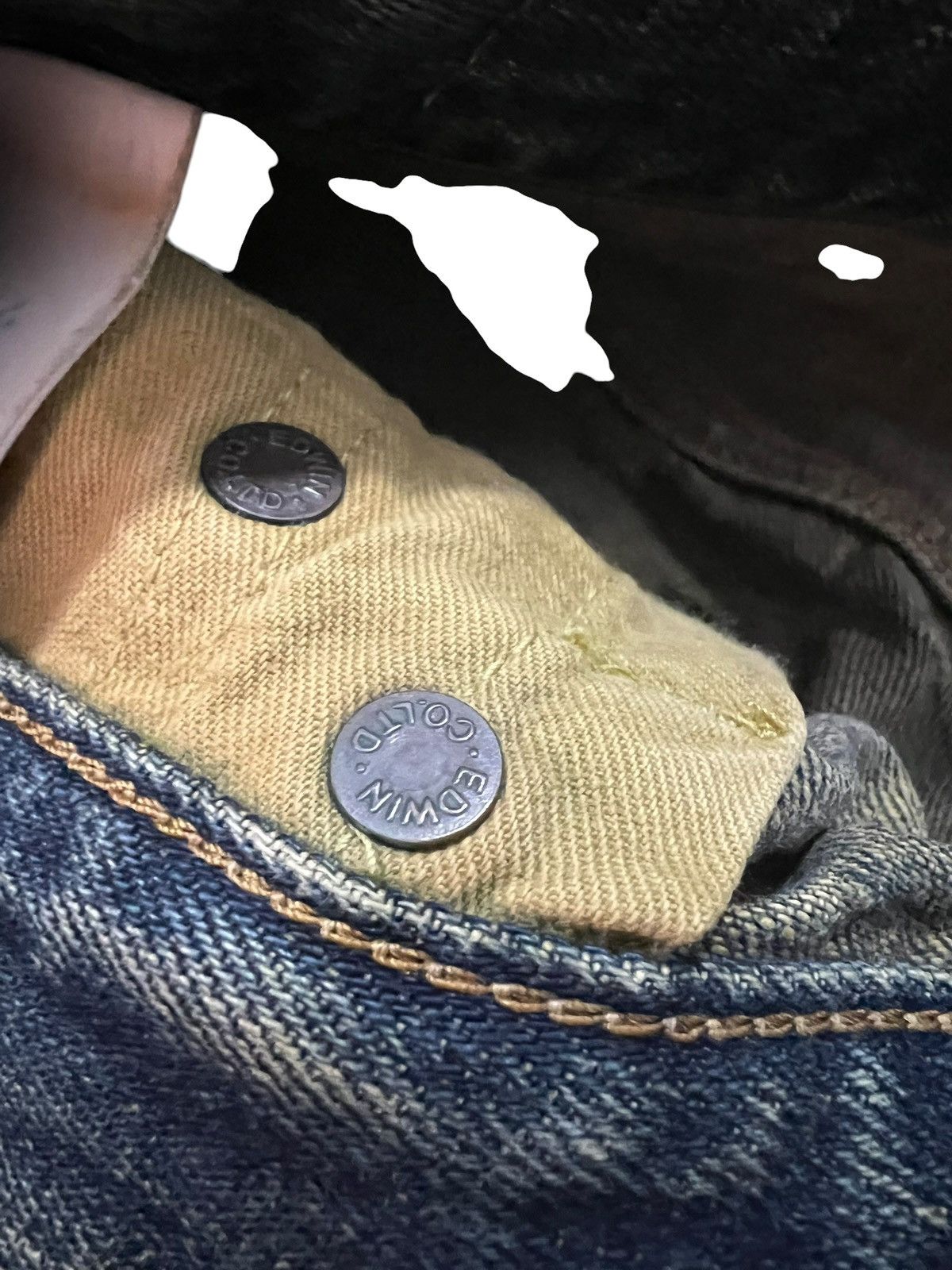 Edwin Vintage Edwin 505x Selvedge Distressed Rusty If six was nine Size US 28 / EU 44 - 13 Thumbnail