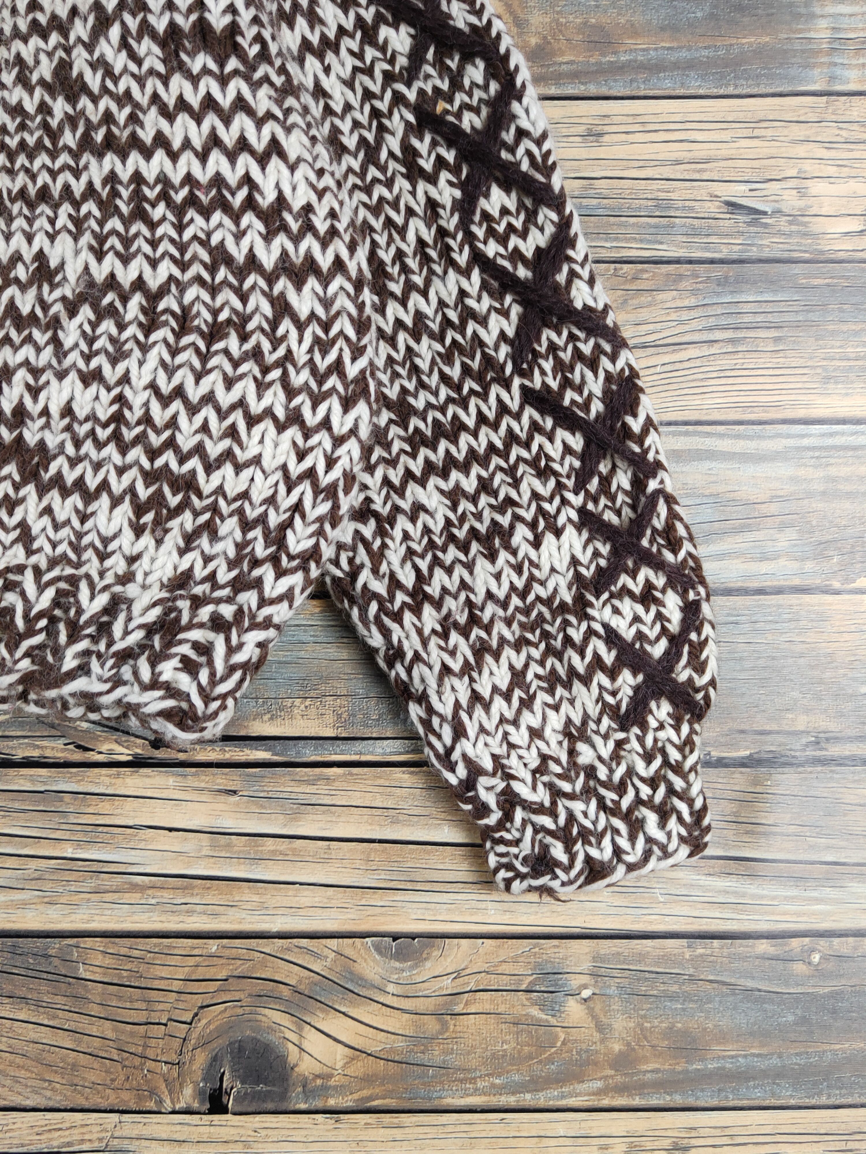 Japanese Brand Japanese Brand Brown Knitwear Crop Tops #W1936 Size M / US 6-8 / IT 42-44 - 6 Thumbnail