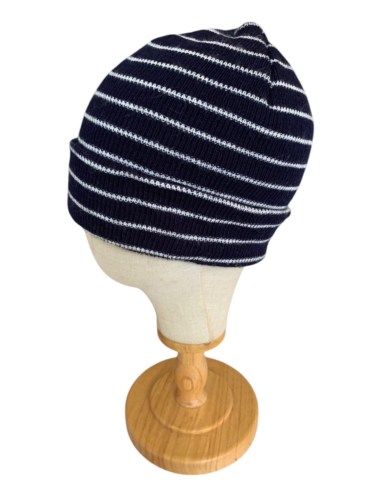 Japanese Brand × Kapital × Vintage Knitted Stripe Streetwear Winter Sessions Beanie Hats Size ONE SIZE - 4 Thumbnail