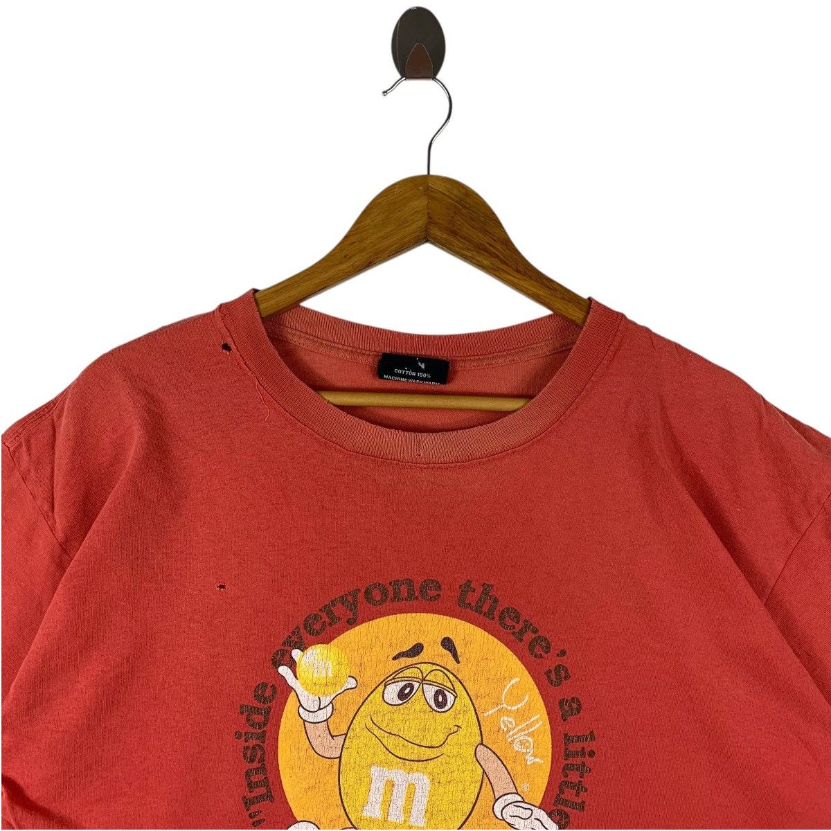 Vintage Vintage M&M CHOCOLATE printed simple tee Size US L / EU 52-54 / 3 - 2 Thumbnail