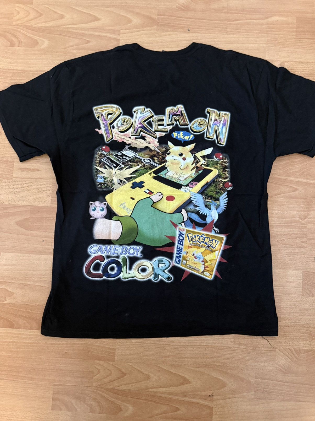 Other DBRUZE Pokemon Gameboy Color Black T Shirt Sz XL SUPER RARE Size US XL / EU 56 / 4 - 7 Thumbnail