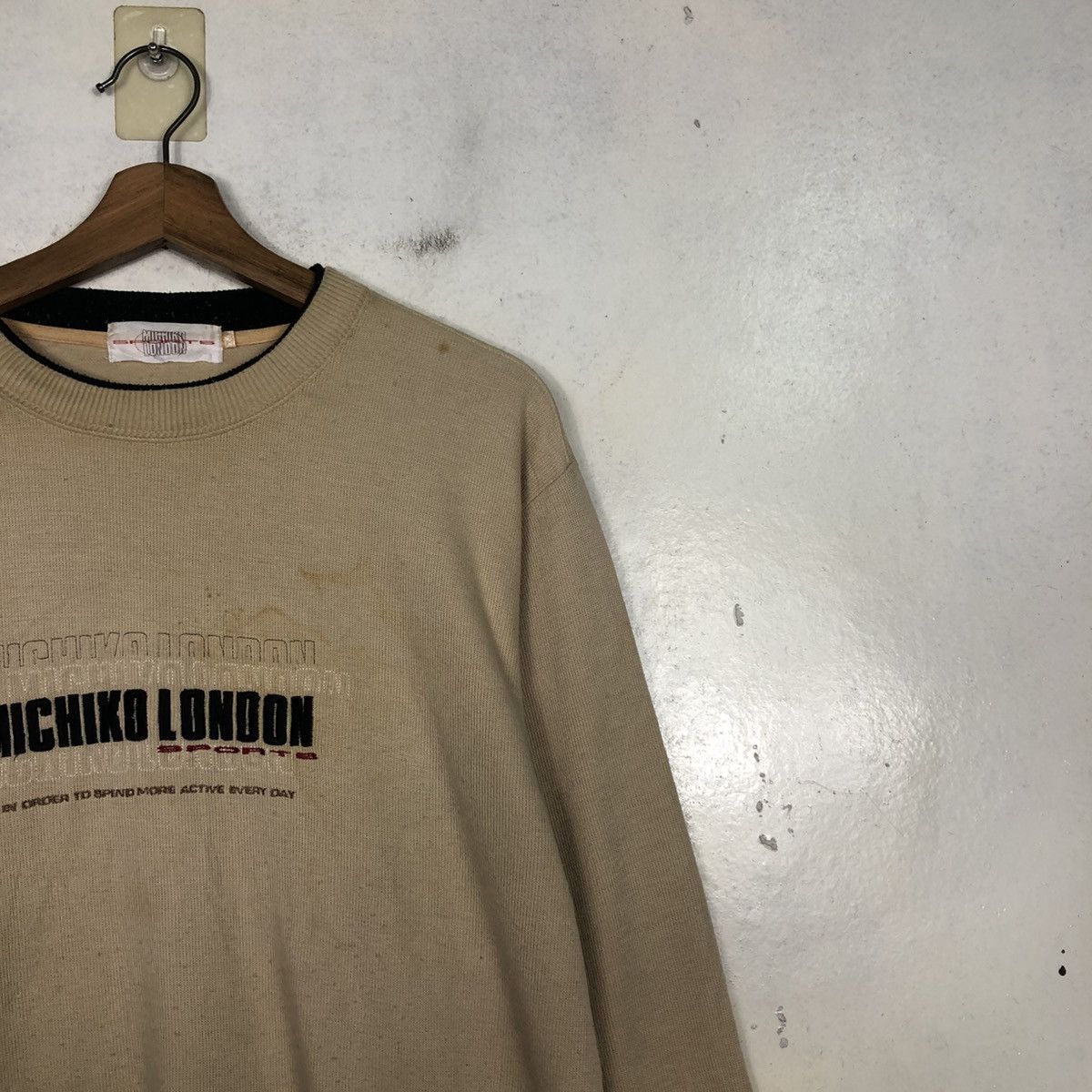 Japanese Brand 📌Vintage Sweathshirt Michiko London Big Log Size US M / EU 48-50 / 2 - 8 Thumbnail