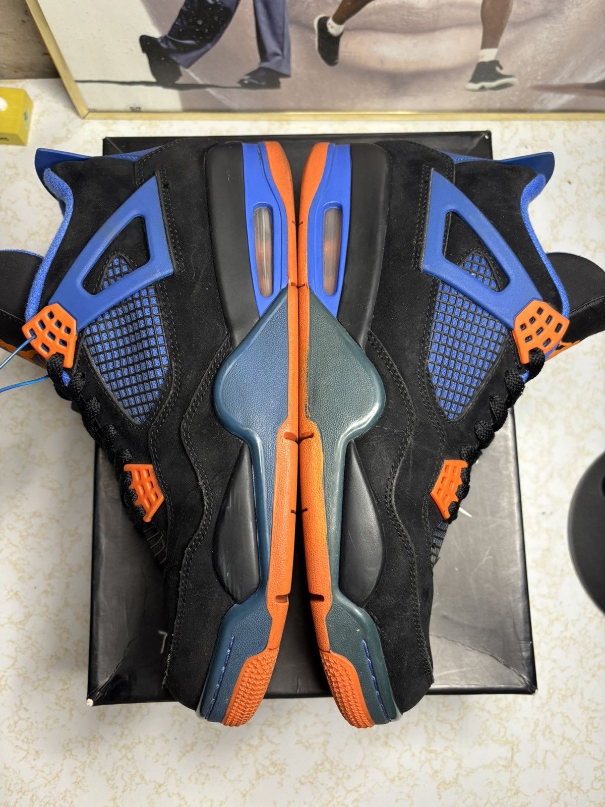 Jordan Brand Air Jordan 4 Retro Cavs 2012 Size US 10 / EU 43 - 4 Thumbnail