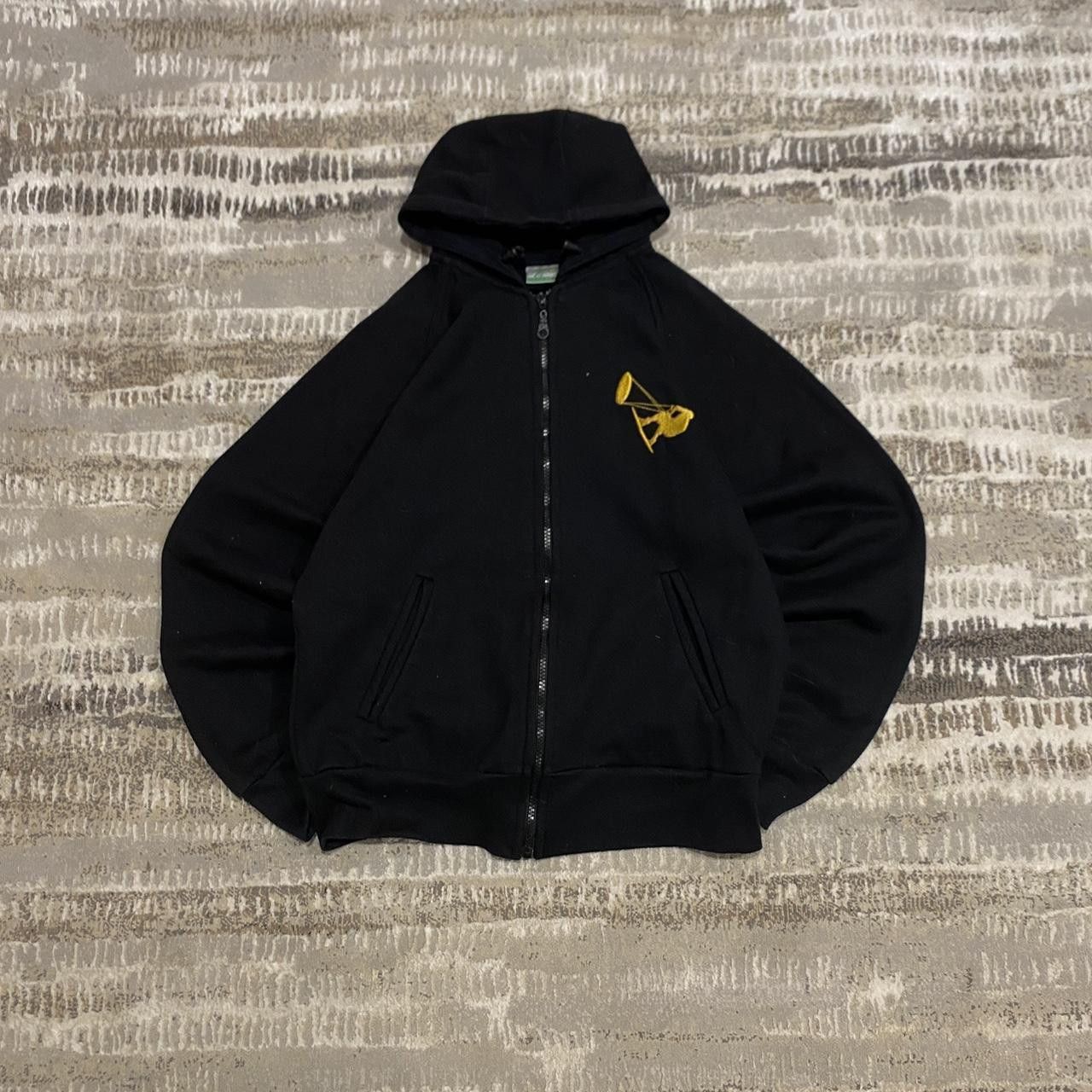 Vintage Vintage 00s Kitesurfing Embroidered Hoodie Black L Size US L / EU 52-54 / 3 - 2 Thumbnail