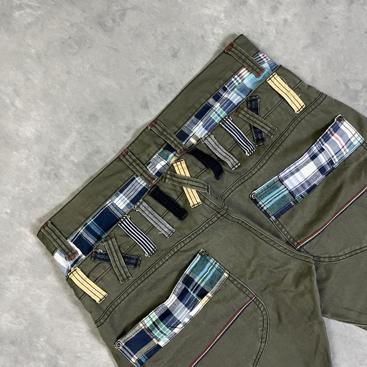 Kapital 2000s Japanese Hysteric Owens Double Waist Jorts y2k Ifsix Size US 30 / EU 46 - 5 Thumbnail
