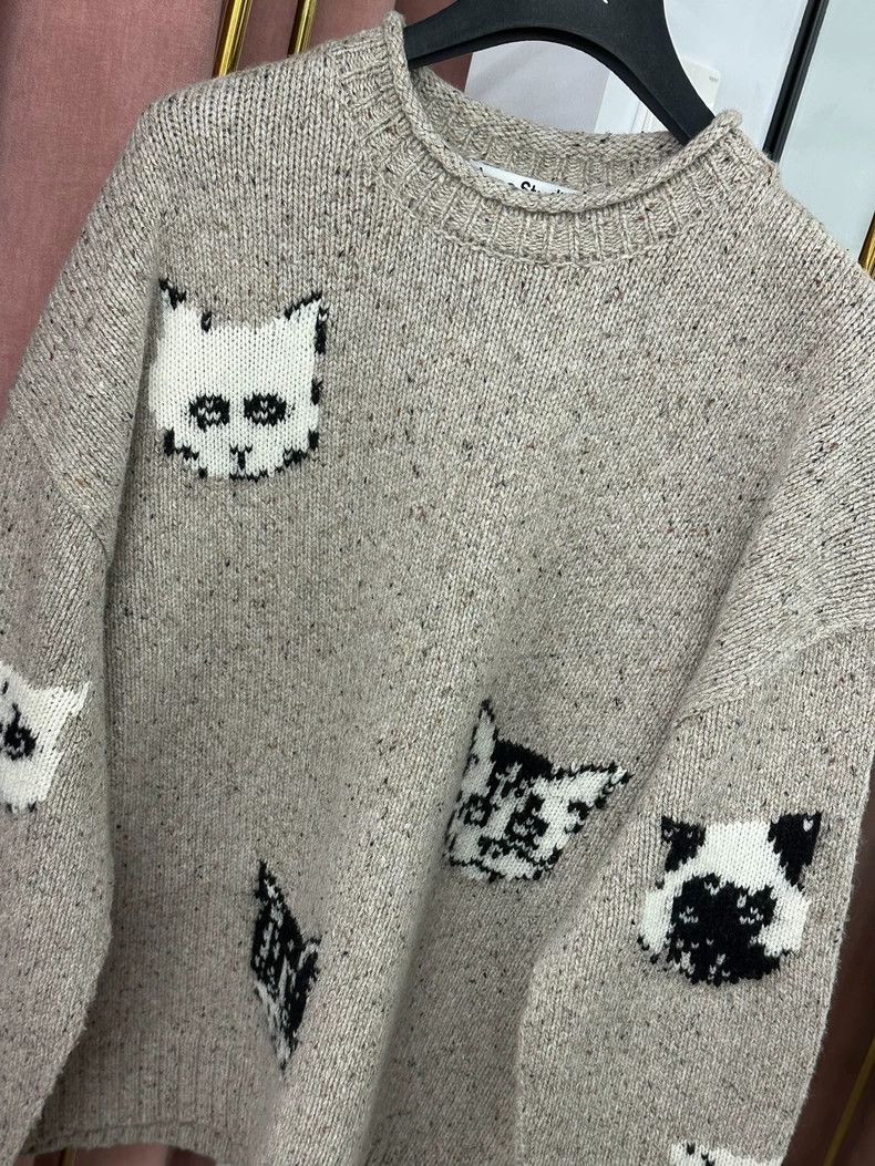 Acne Studios acne studiosCat wool blend sweater 2503-Nextarrow Size US XS / EU 42 / 0 - 2 Thumbnail