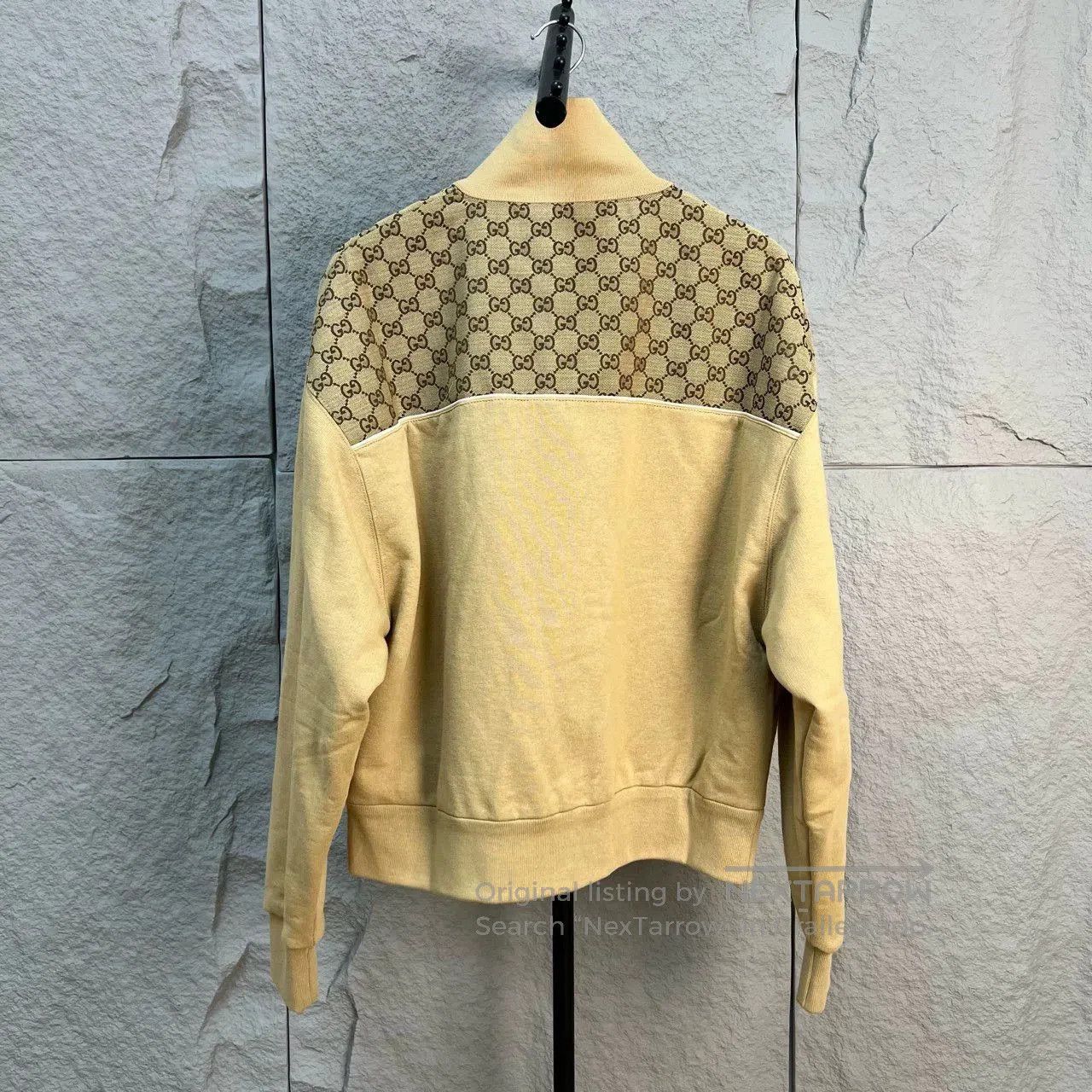 Gucci gucci vintage g-print jacket in beige. Size S / US 4 / IT 40 - 2 Thumbnail