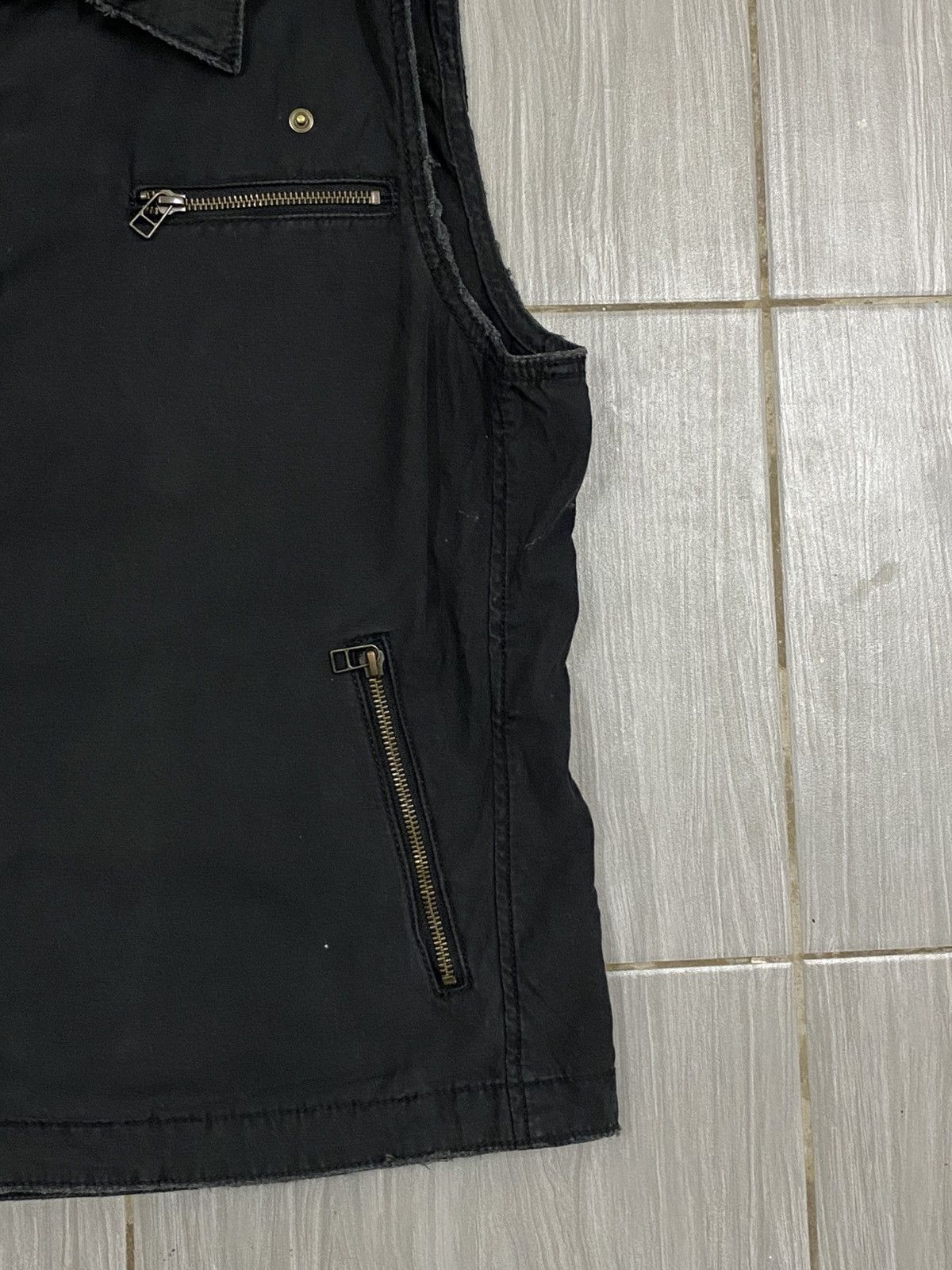 Von Dutch Vintage Von Dutch Black Vest Jacket Size US M / EU 48-50 / 2 - 3 Thumbnail