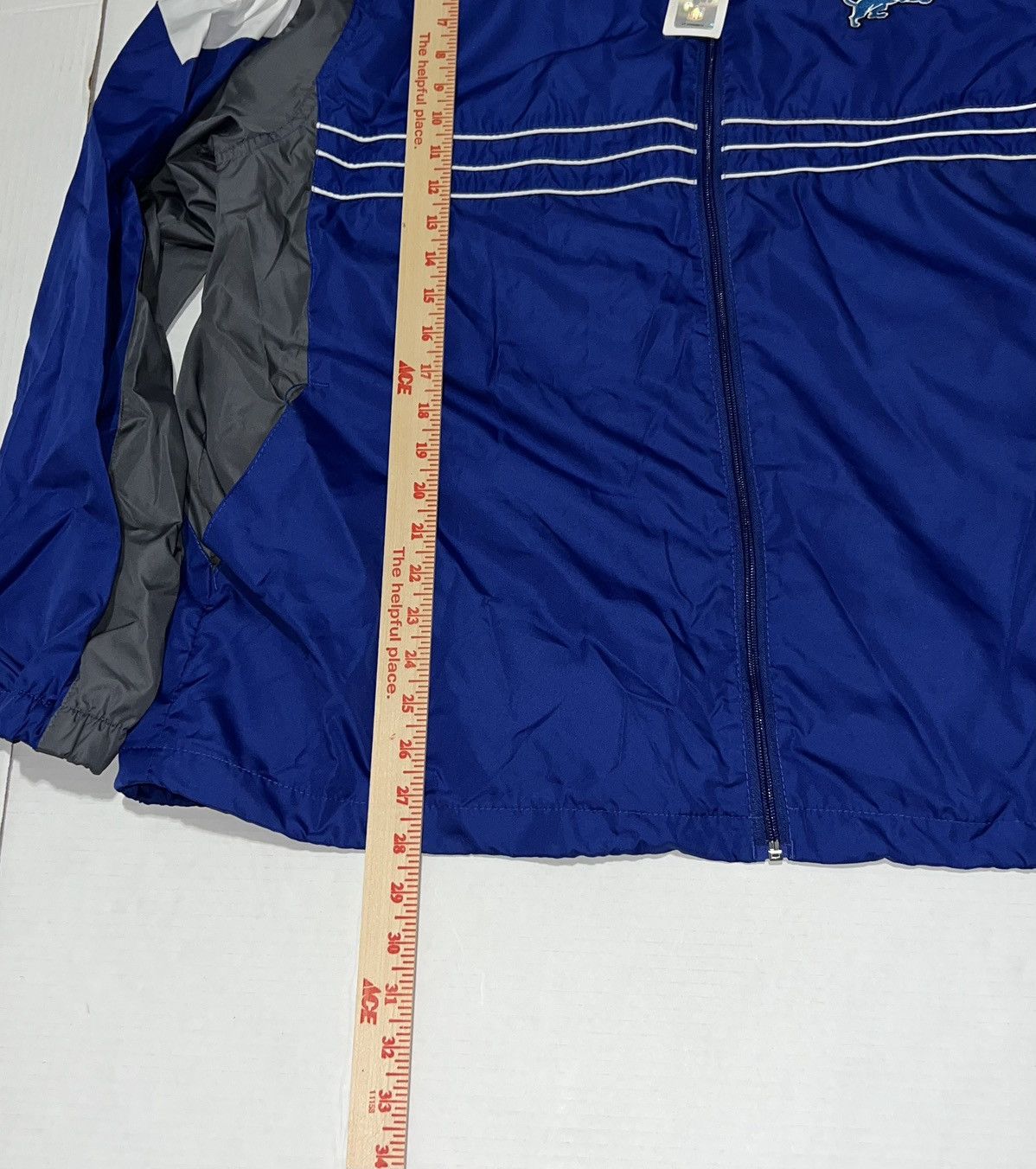 Reebok New Detroit Lions Football Nfl Windbreaker Jacket Reebok Size US XL / EU 56 / 4 - 7 Thumbnail