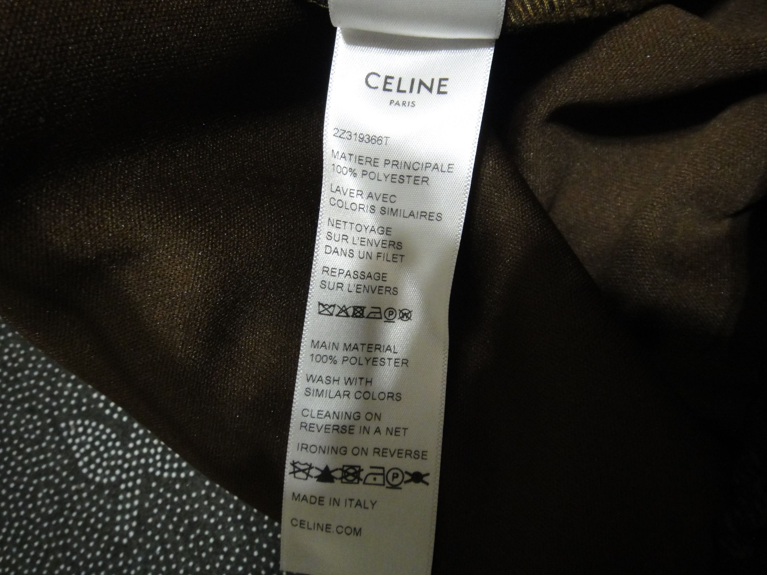 Celine CELINE double-face Triomphe monogram jersey top and bottoms Size US L / EU 52-54 / 3 - 7 Thumbnail