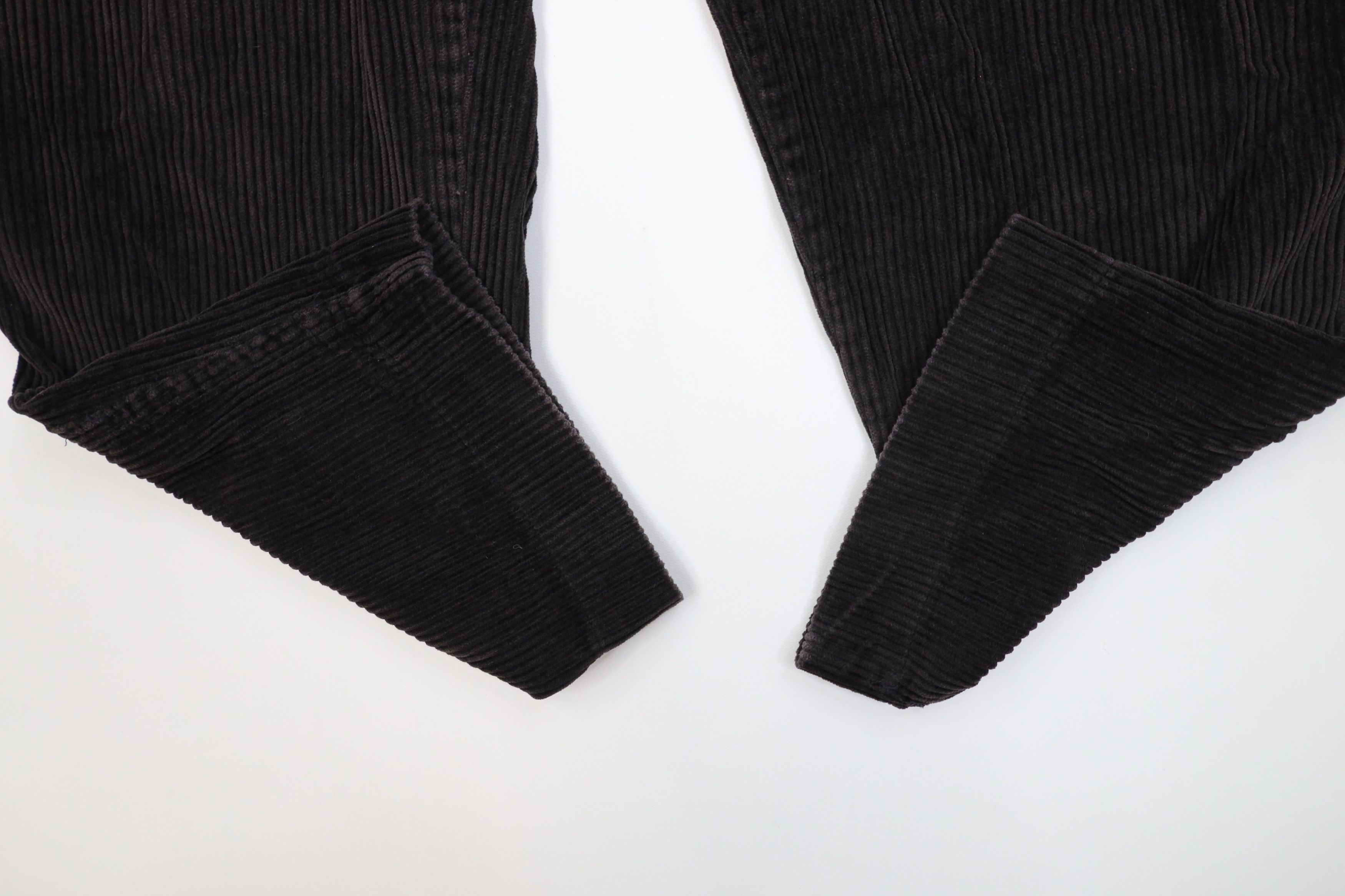 Vintage Vintage 90s Streetwear Wide Leg Corduroy Chino Pants Black Size US 34 / EU 50 - 5 Thumbnail