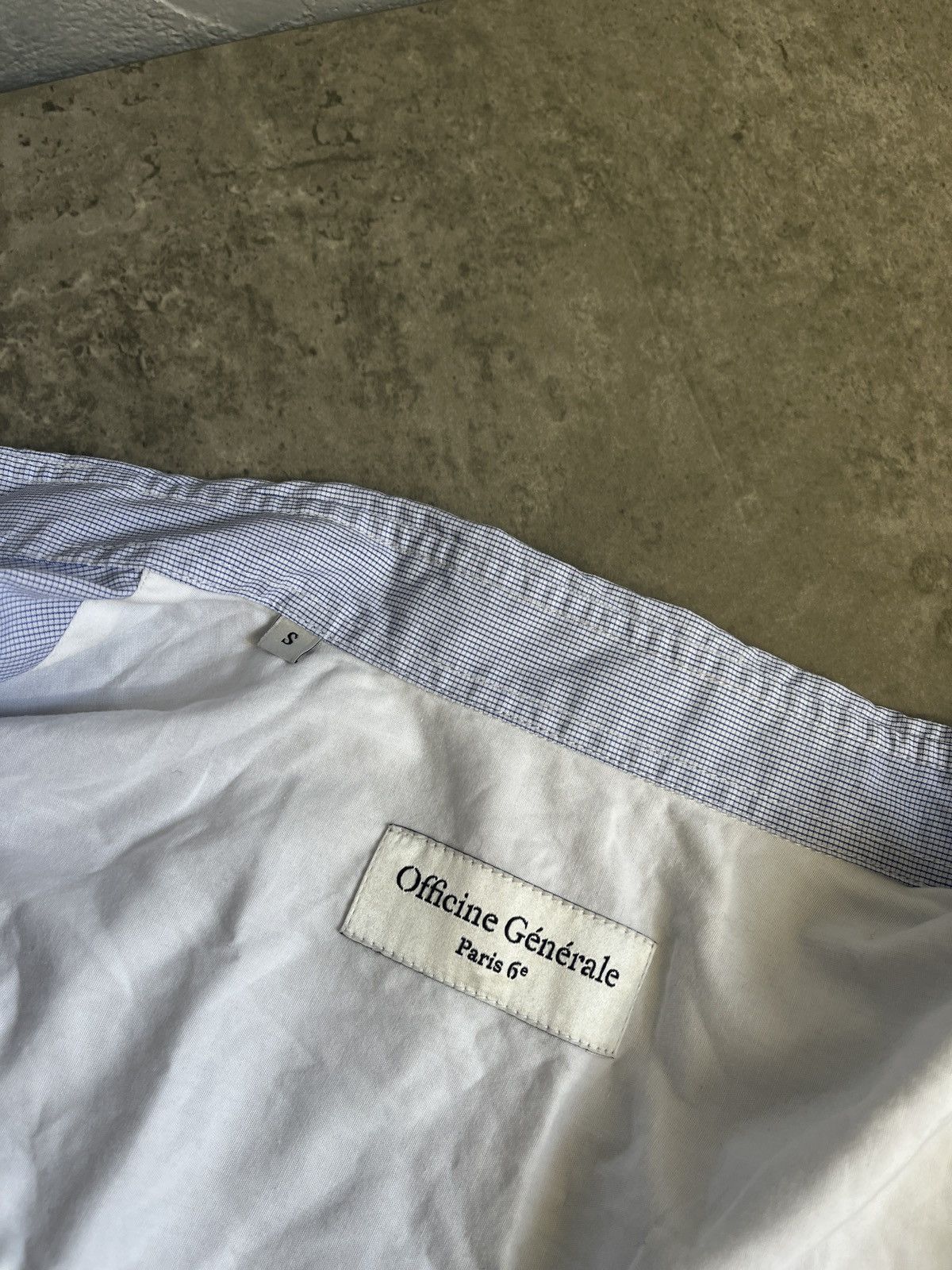 Officine Generale Officine Generale Long Sleeve Casual Button Down Shirt Size US S / EU 44-46 / 1 - 7 Thumbnail