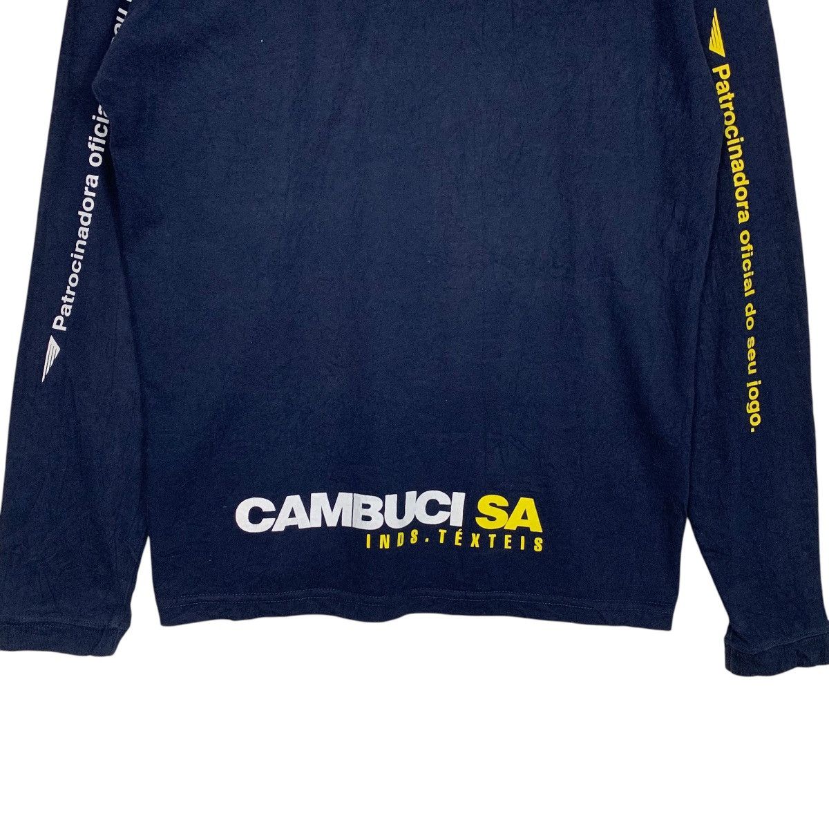 Penalty Vintage PENALTY Brazil Big Logo Long Sleeve Tees #2848-C128 Size US L / EU 52-54 / 3 - 17 Thumbnail