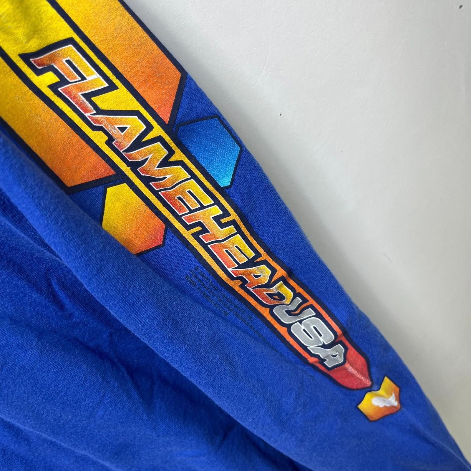 Vintage Vintage Flamehead USA BMX Long Sleeve Shirt Fits Med Large Size US L / EU 52-54 / 3 - 6 Thumbnail