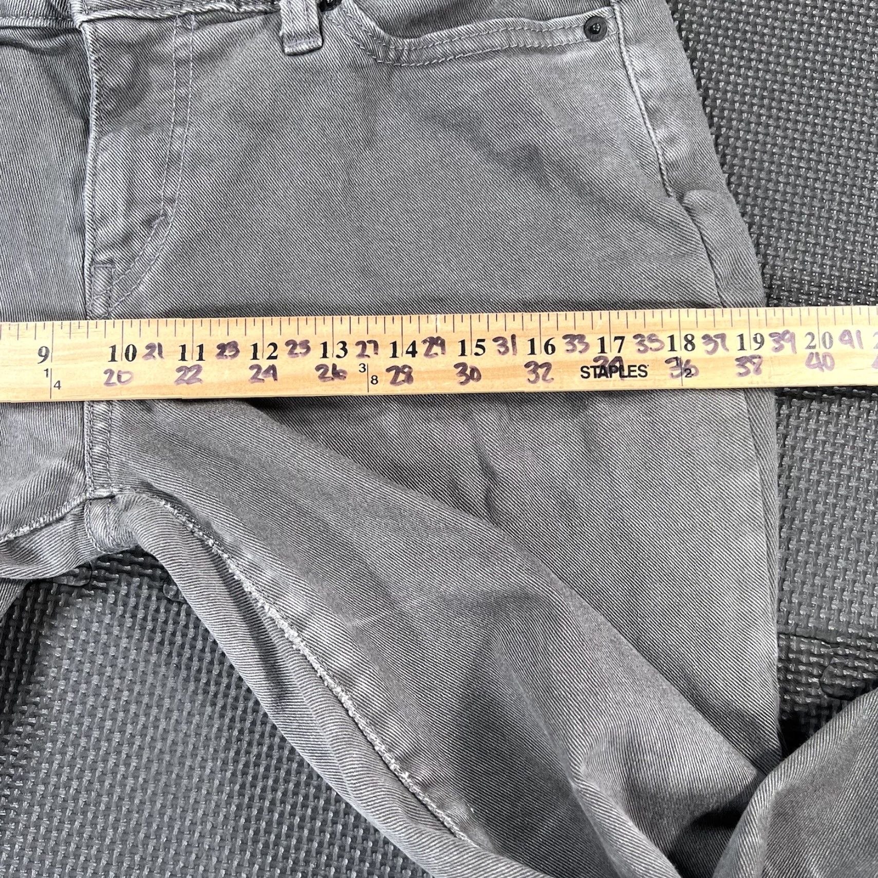 Levi's VINTAGE Levi's 535 Legging Jeans Women Size 11 30x29 Gray Stretch Denim Modern Slim Fit Size 30" / US 8 / IT 44 - 5 Thumbnail