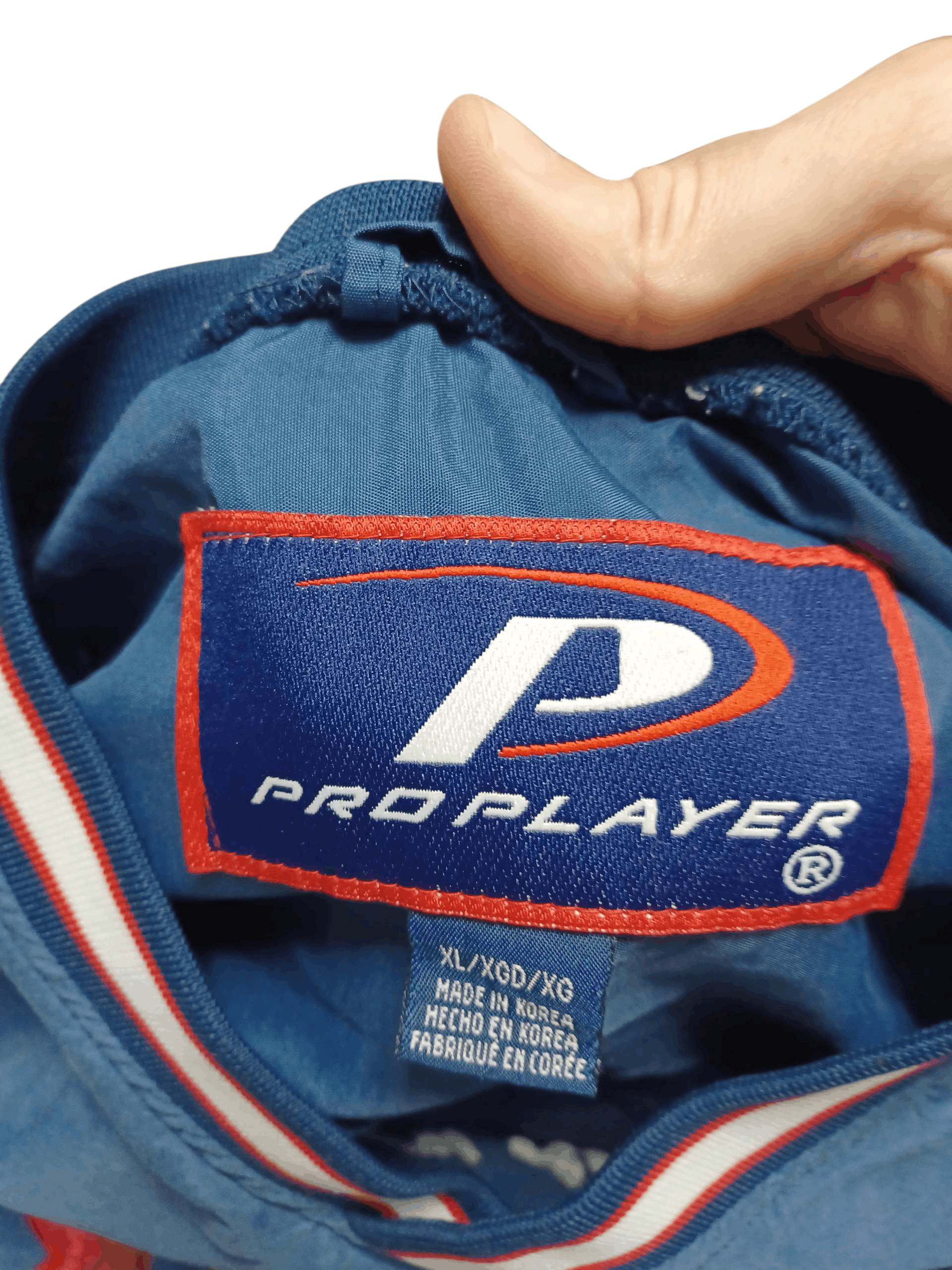 Pro Player SUPER BOWL 2000 VINTAGE NFL PRO PLAYER NYLON SWEATSHIRT Size US XL / EU 56 / 4 - 5 Thumbnail