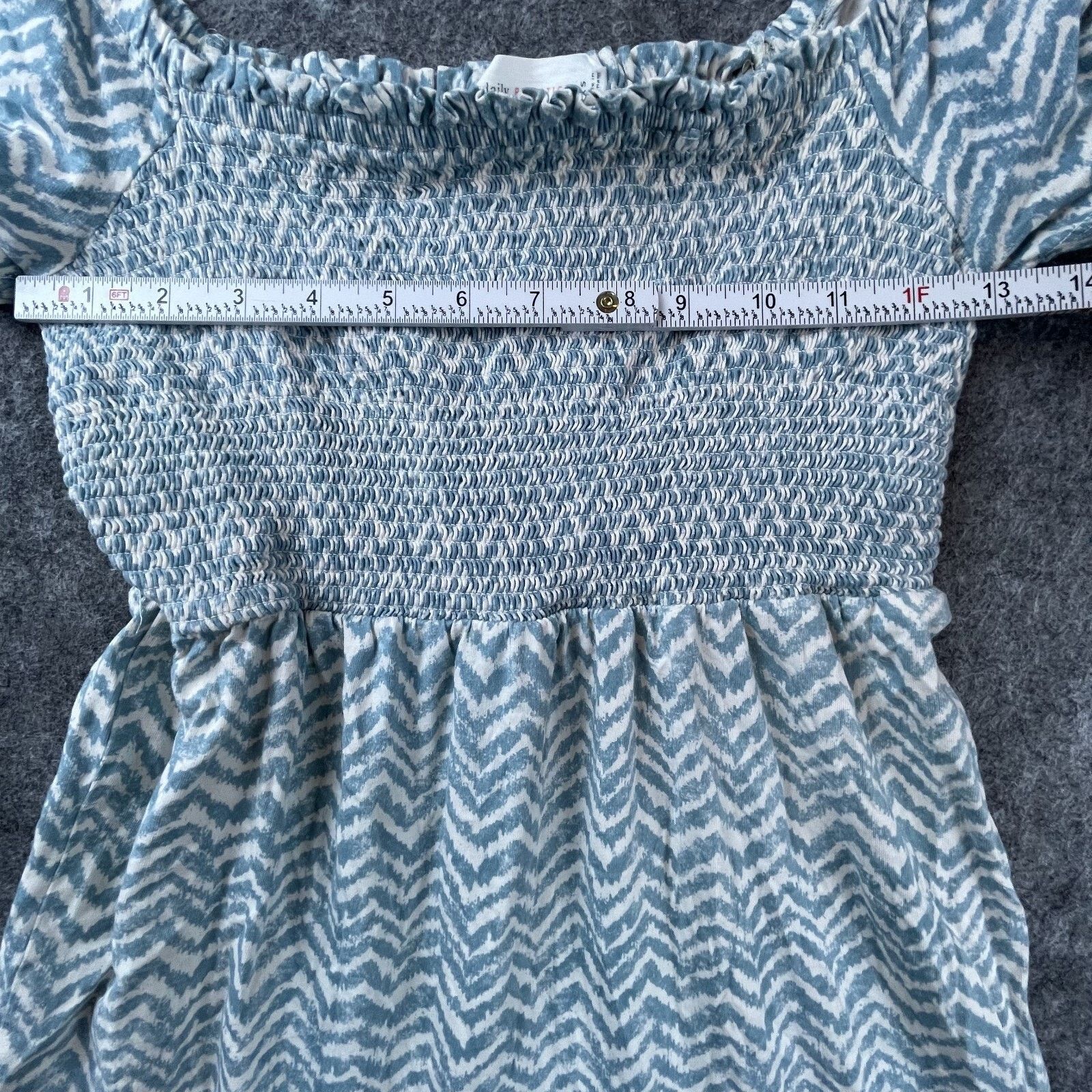 Anthropologie Anthropologie Daily Practice Tiered Dress Womens XS Blue Size XS / US 0-2 / IT 36-38 - 5 Thumbnail