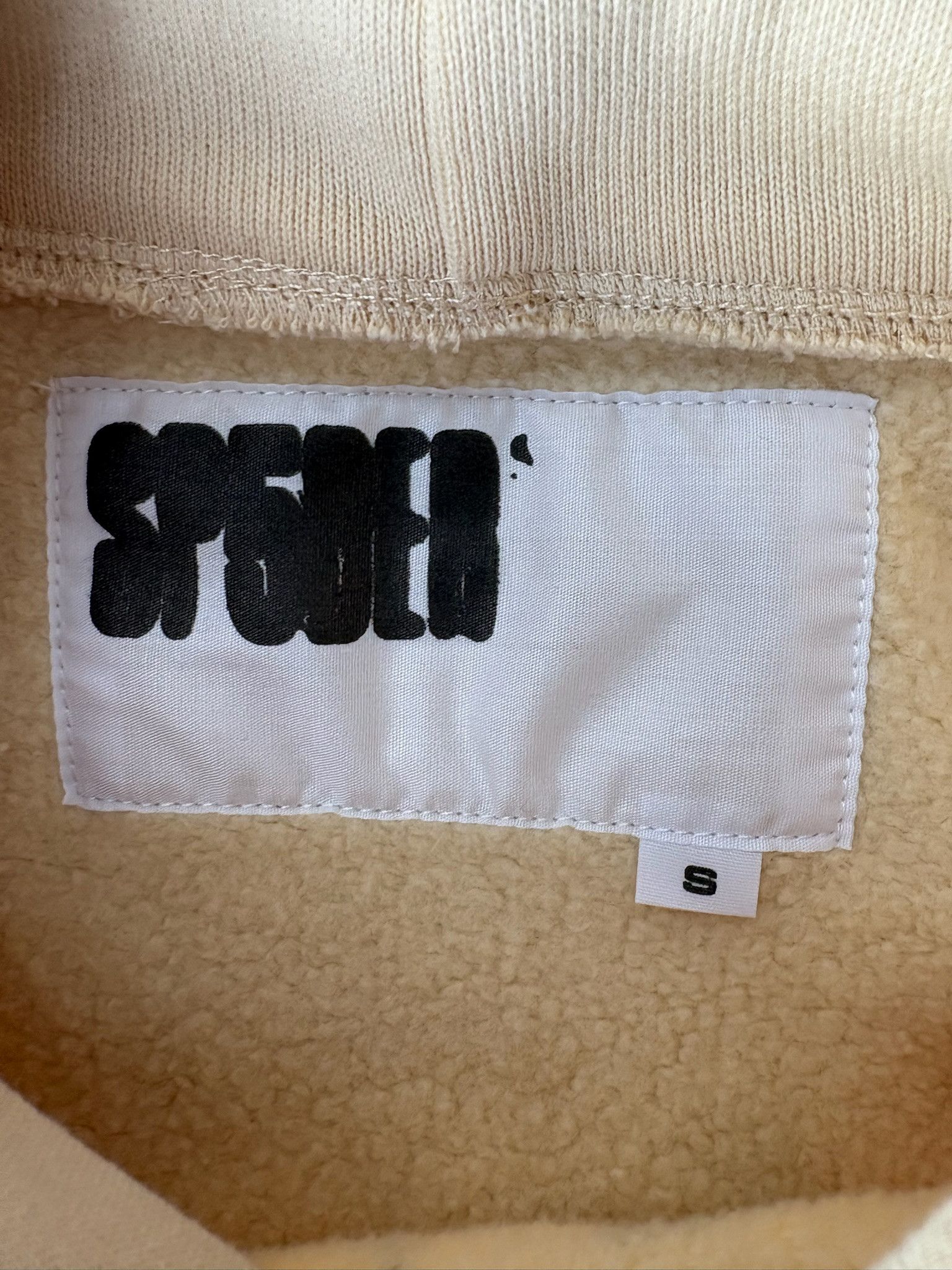 Sp5der Sp5der OG "Web" V2 Hoodie (Cream) Size US S / EU 44-46 / 1 - 3 Thumbnail